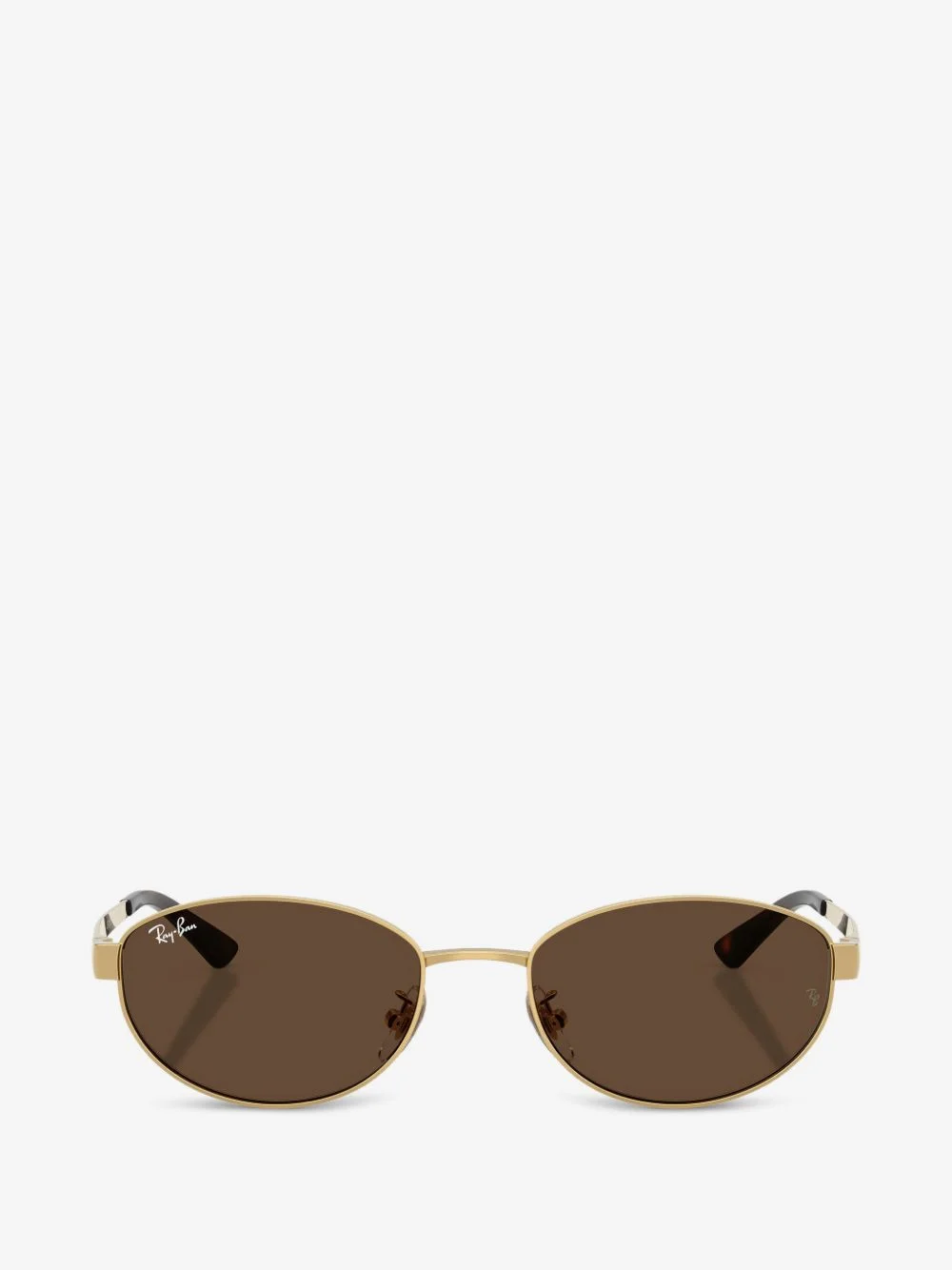 oval-frame sunglasses - 1