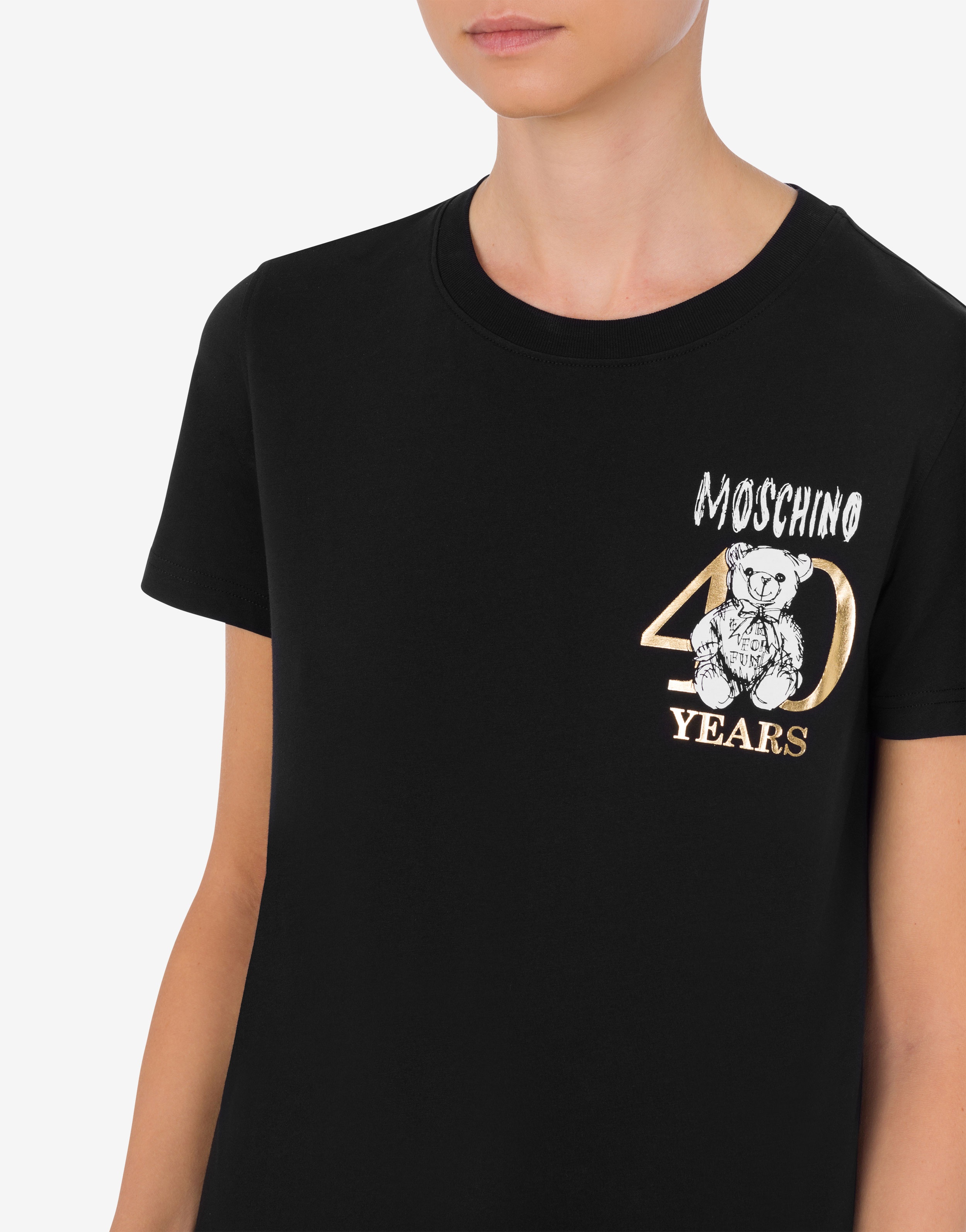 40 YEARS TEDDY BEAR JERSEY T-SHIRT - 4