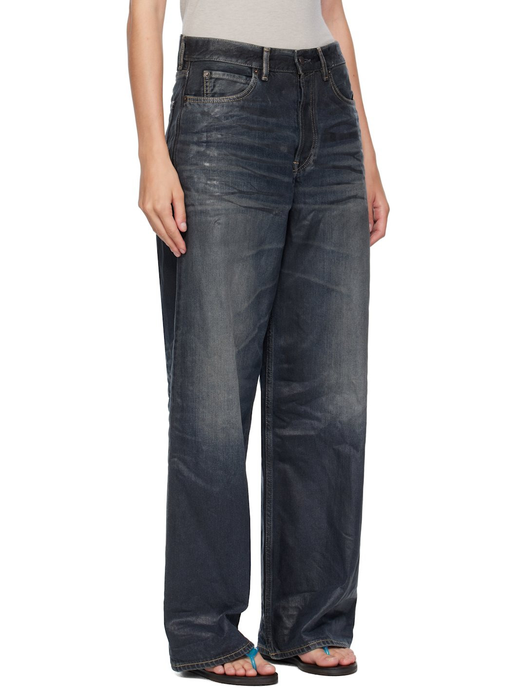 Black Loose Fit 1981 Jeans - 2