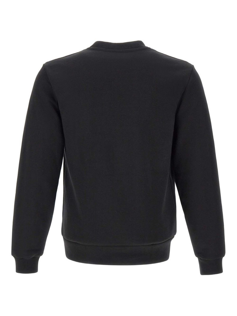 LACOSTE colour-block crew-neck sweatshirt outlook