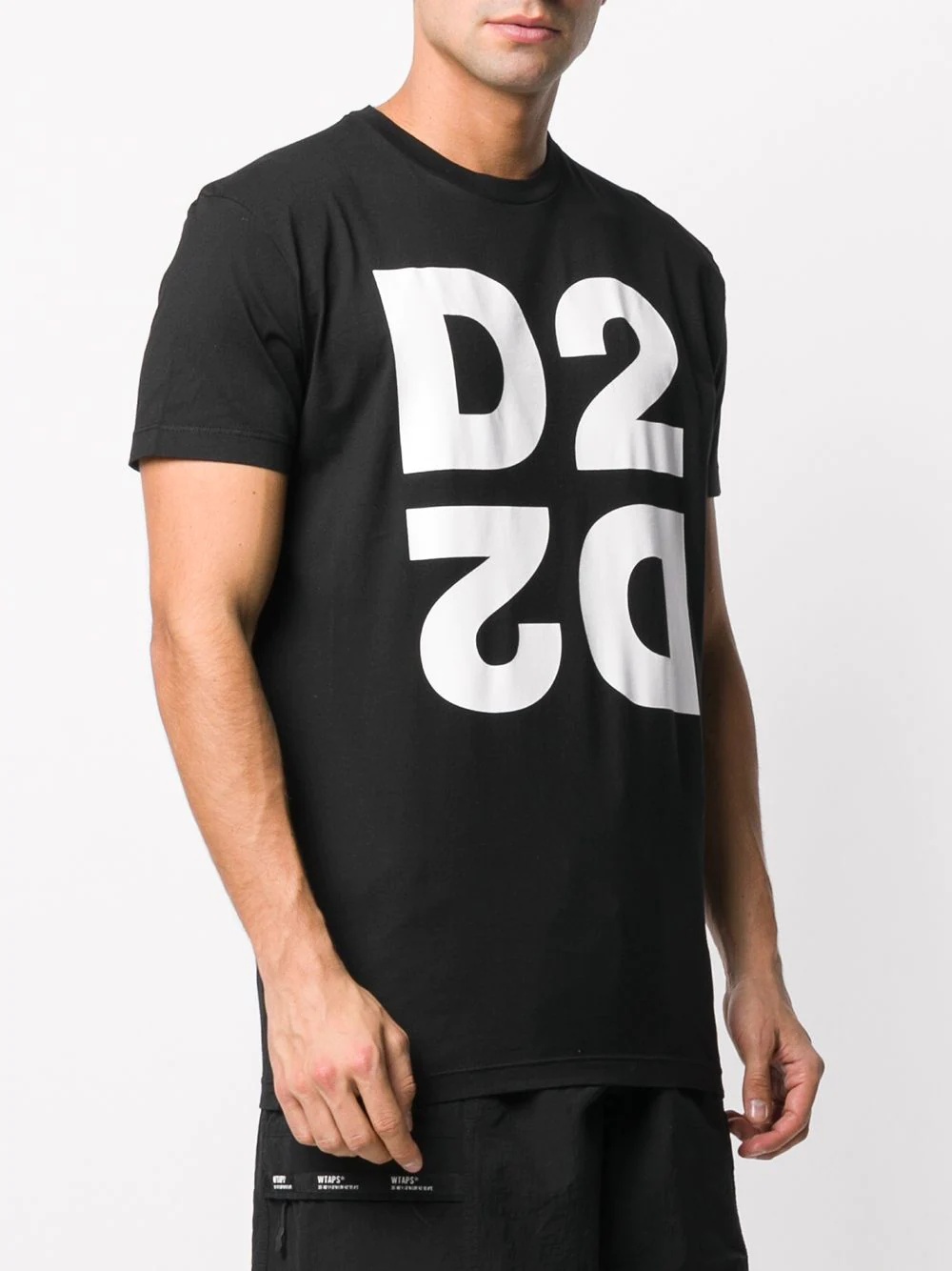 D2 logo print T-shirt - 3