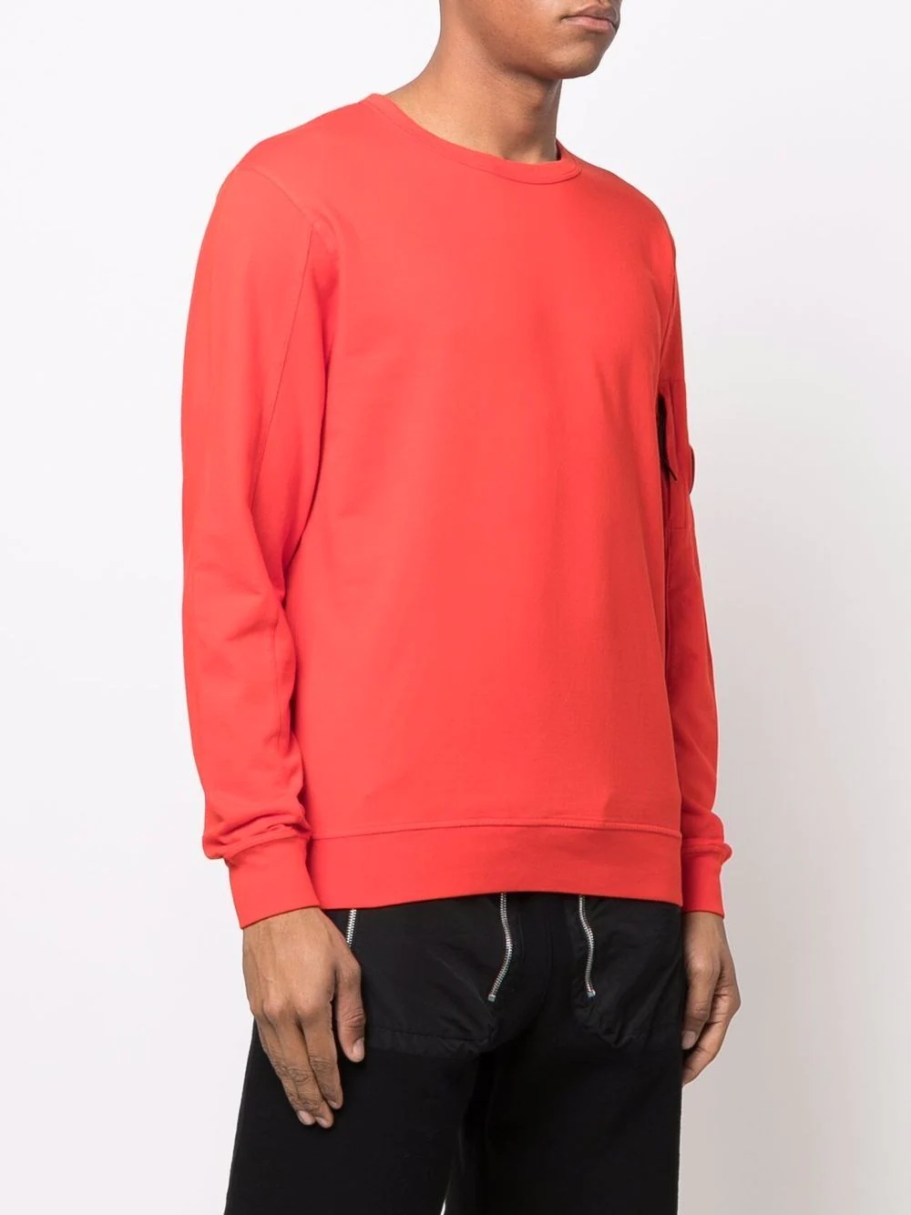 logo-patch sleeve sweatshirt - 3