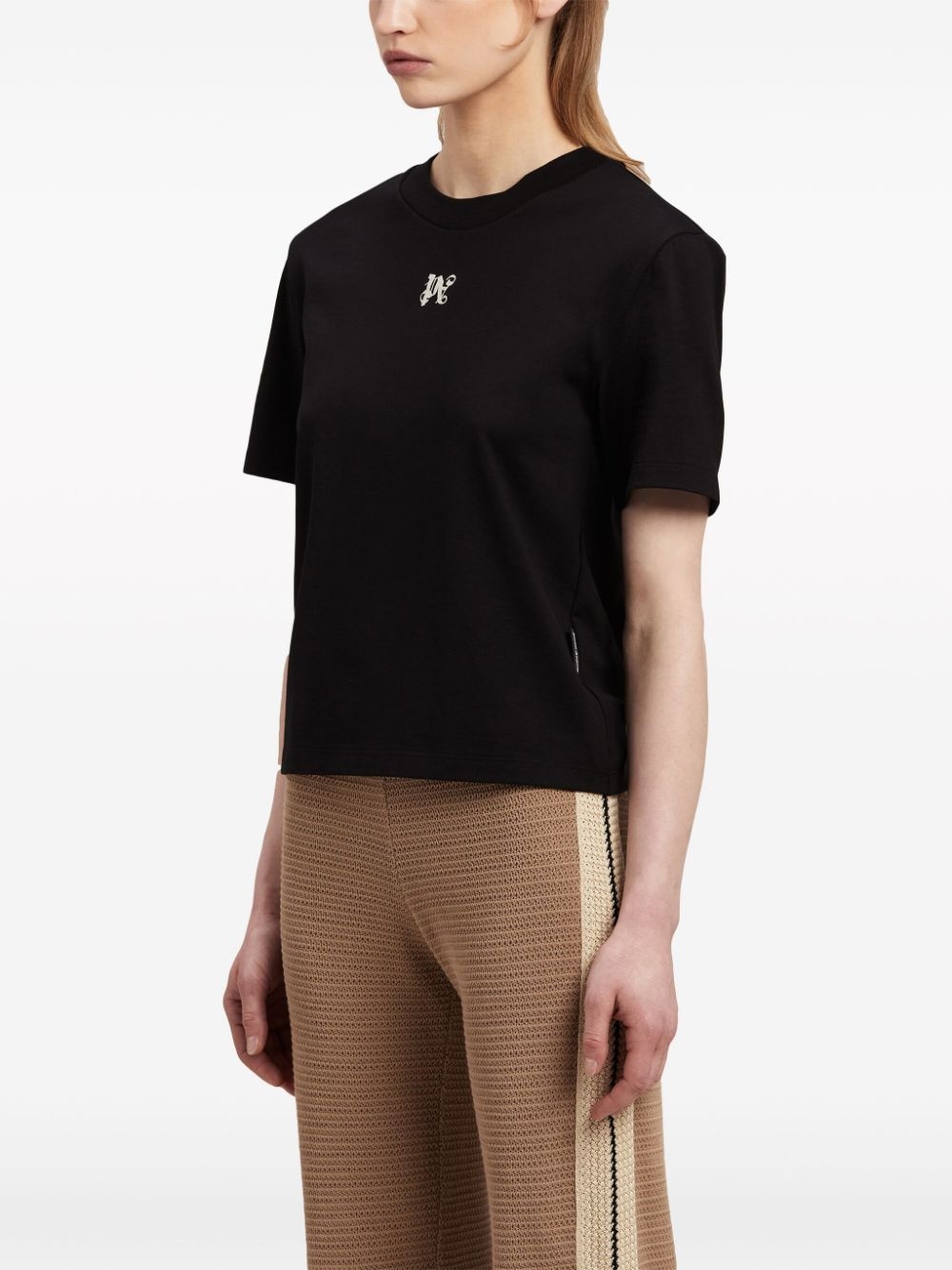 PA monogram cotton T-shirt - 4