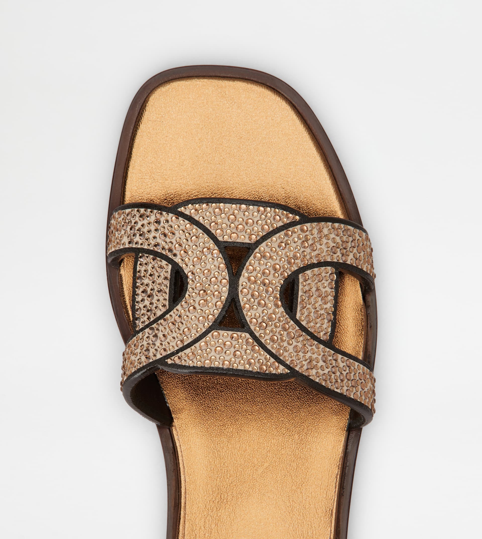 KATE SANDALS IN SUEDE - BROWN - 3