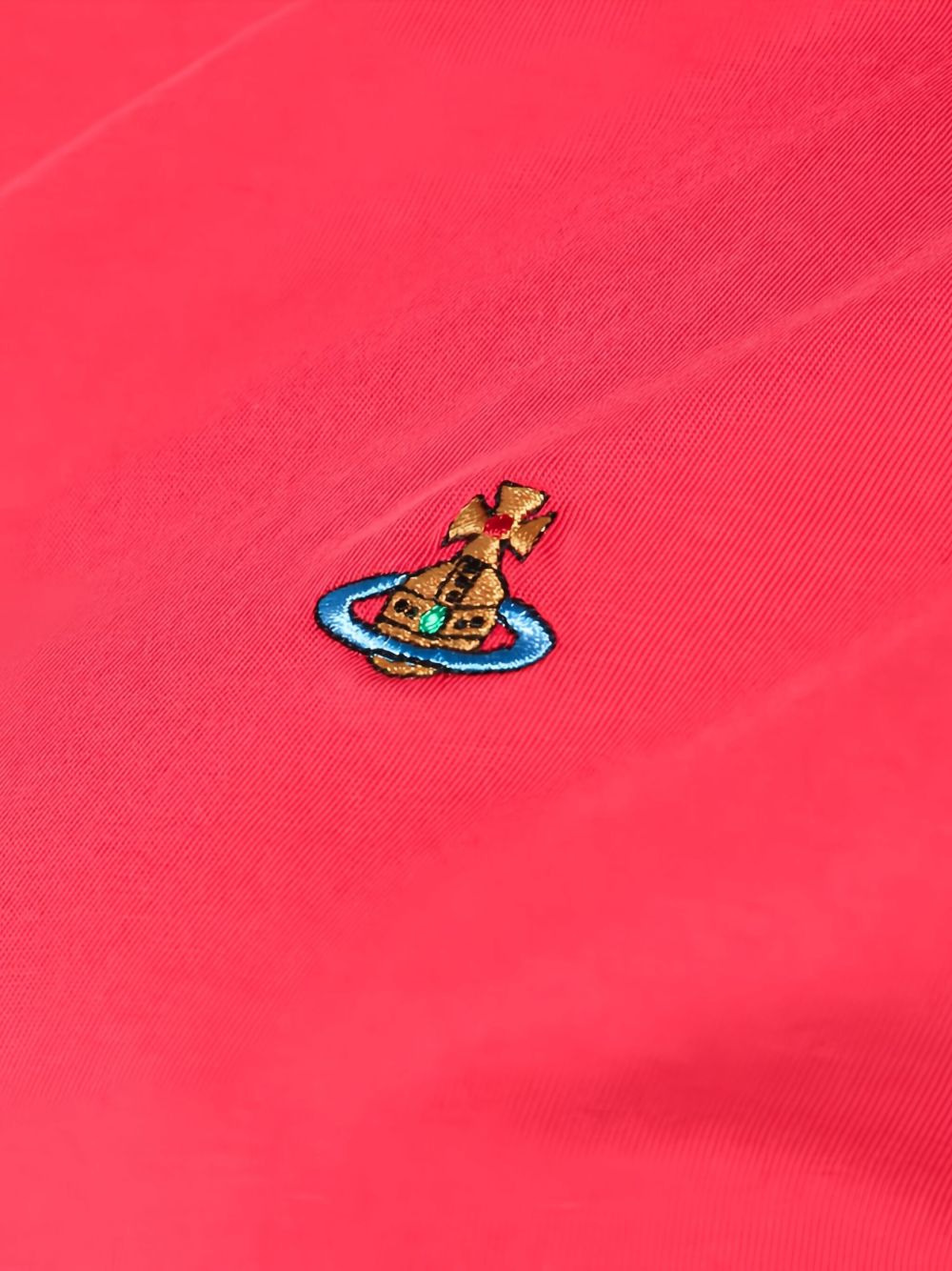 logo-embroidered short-sleeved T-shirt - 4