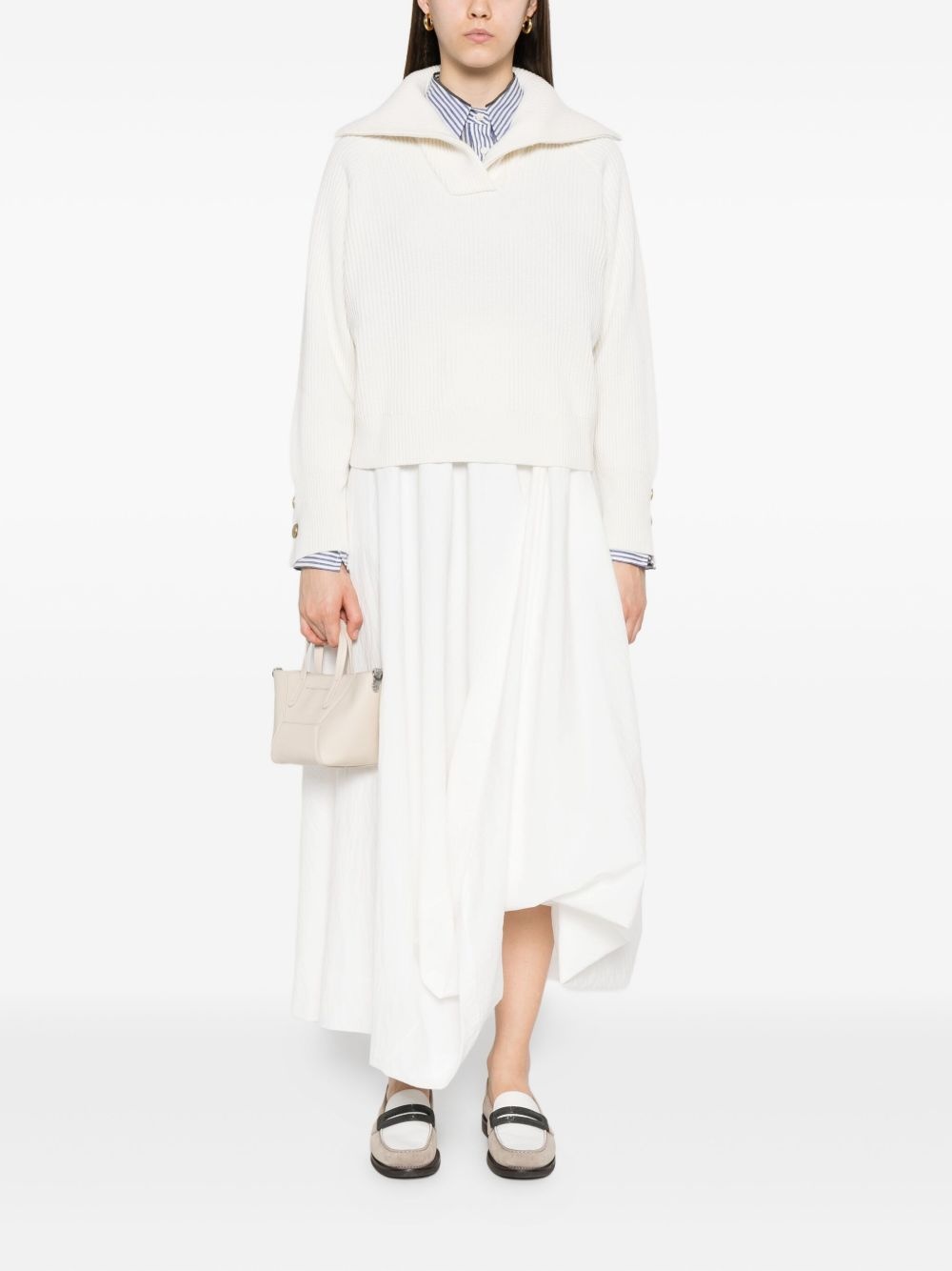 ribbed-knit sweater - 2