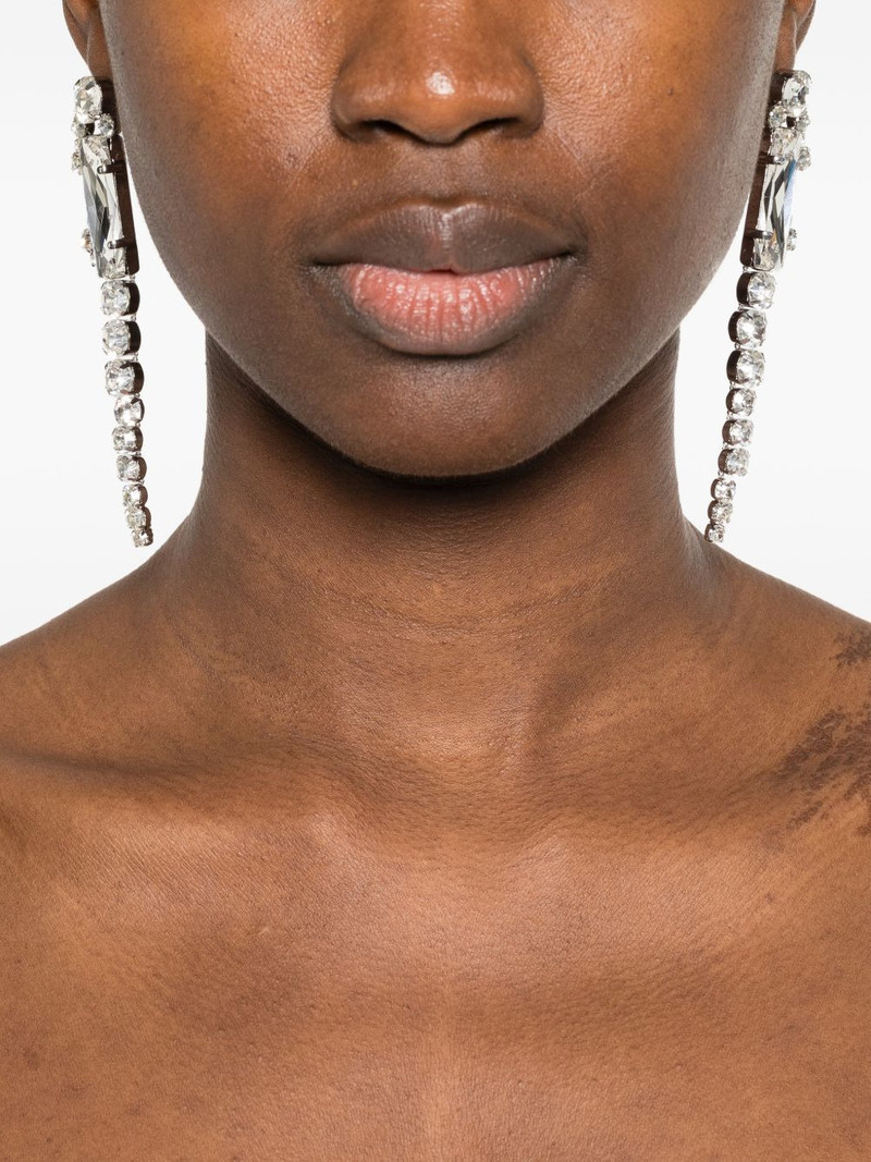 ESSENTIEL ANTWERP Jastrit rhinestone drop earrings outlook