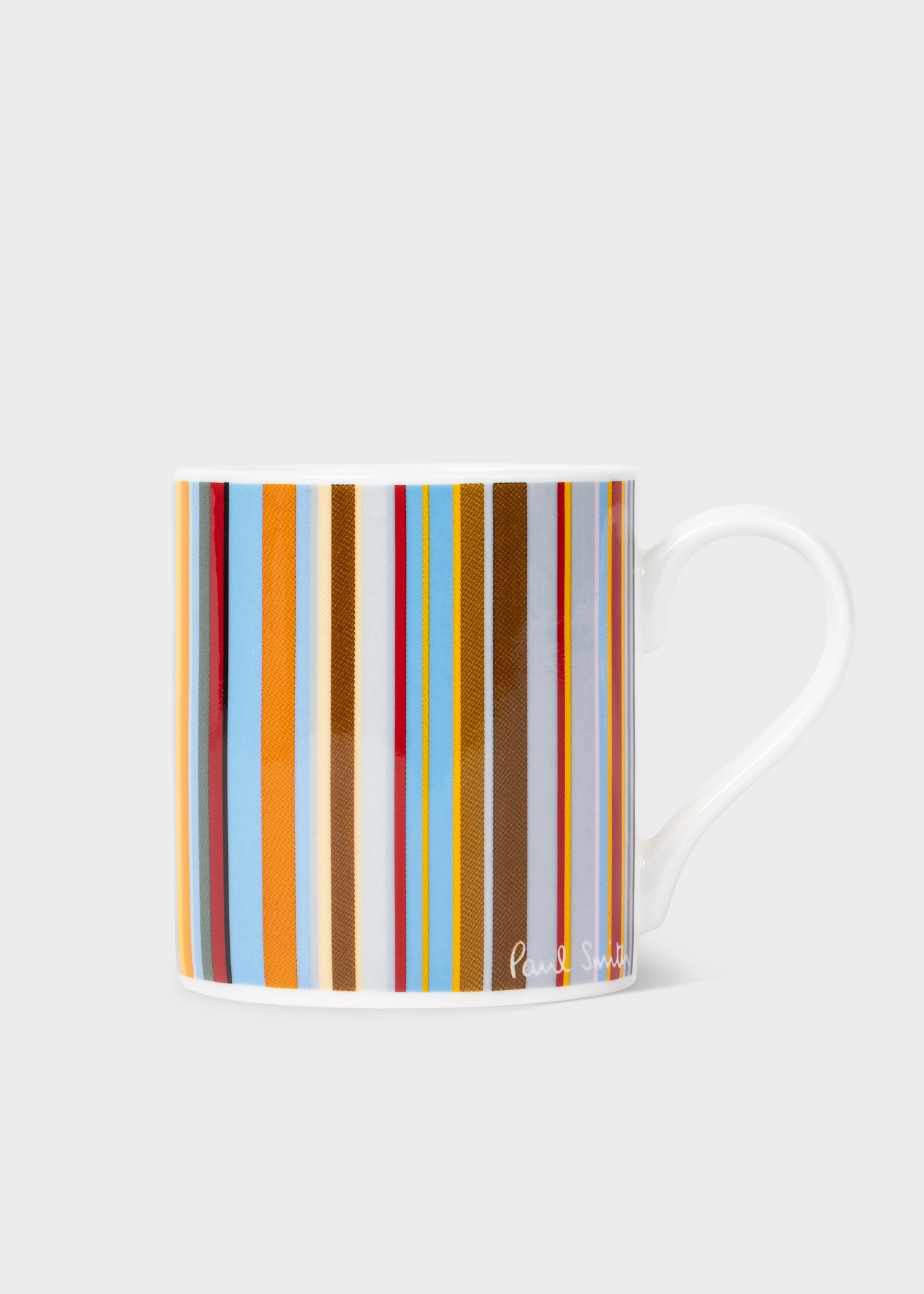 'Signature Stripe' Bone China Mug - 1