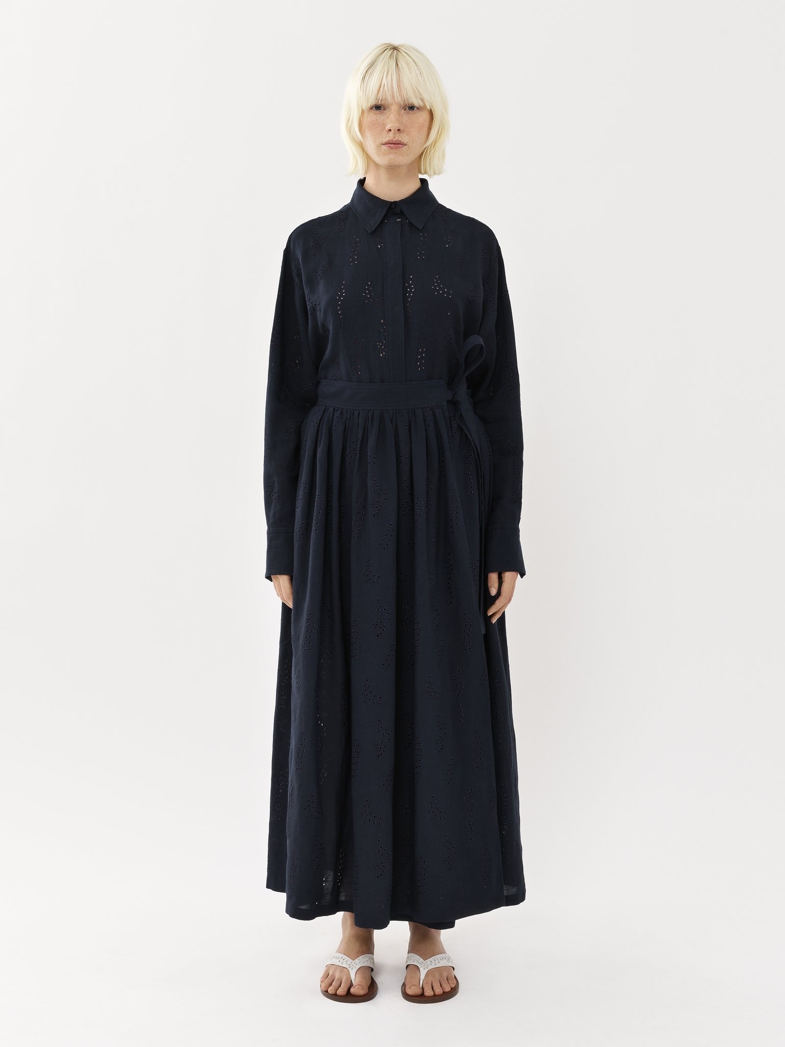 CHLOÉ X ERES PALOMA LONG WRAP SKIRT - 7