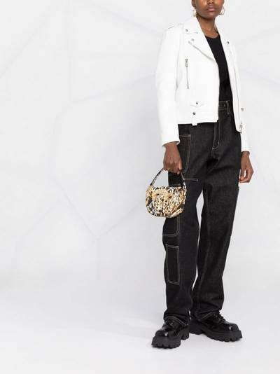 VERSACE JEANS COUTURE Regalia Baroque-print Couture top-handle bag outlook