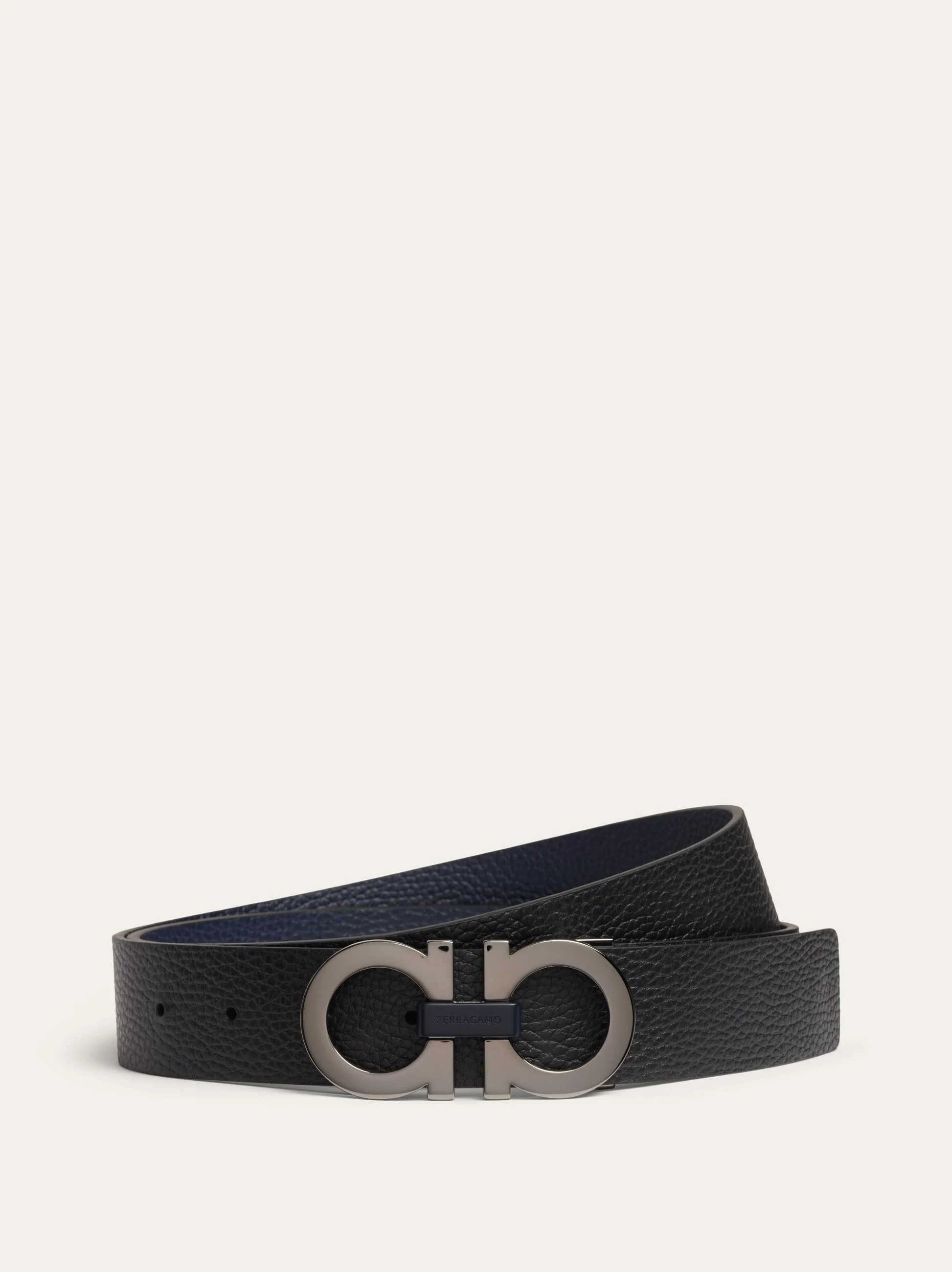 Gancini reversible and adjustable belt - 1