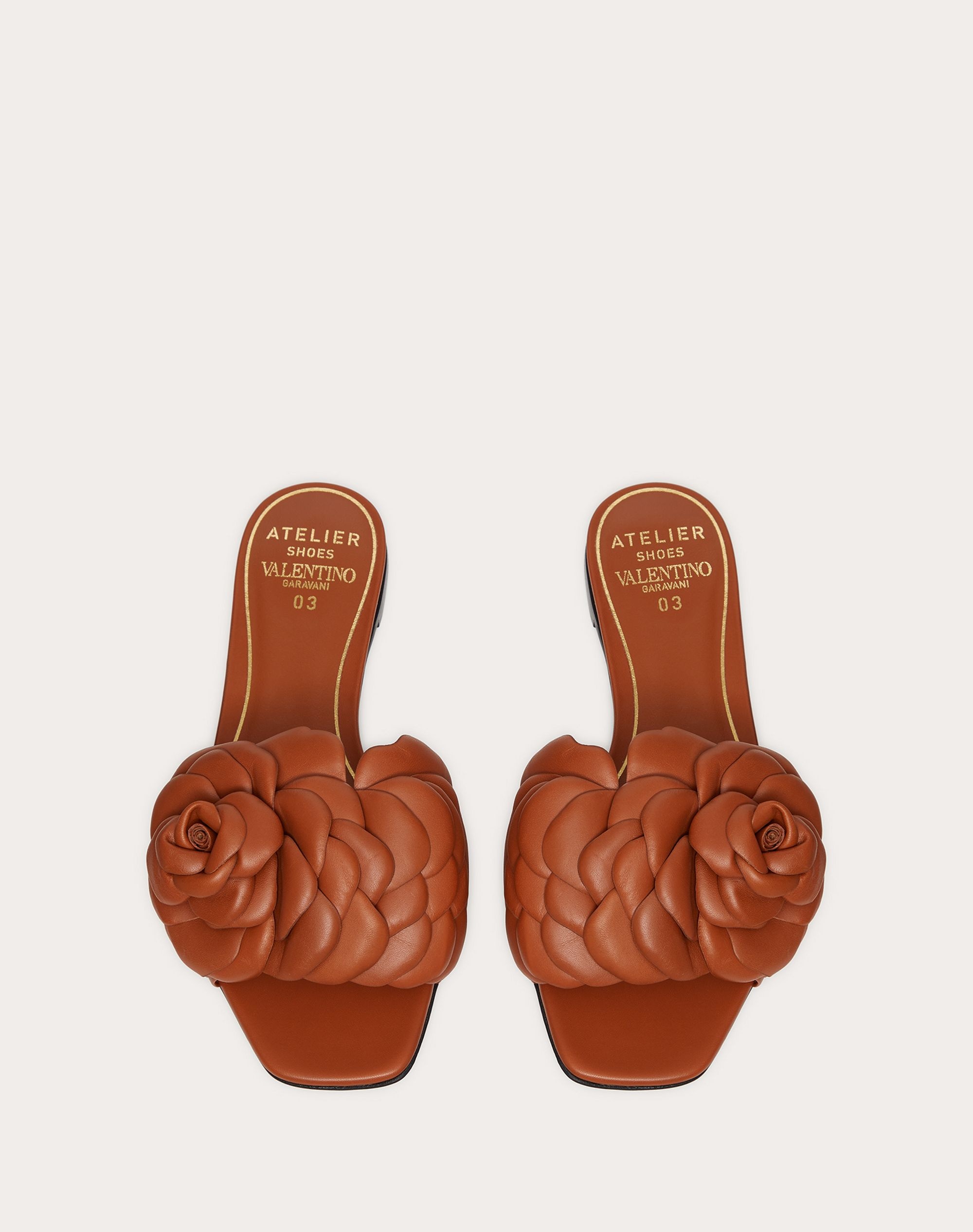 Valentino Garavani Atelier Shoes 03 Rose Edition Slide Sandal - 4