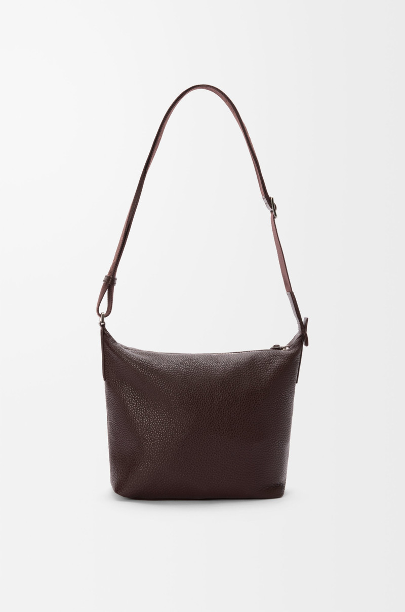 Small Cubi crossbody bag in supple grained calfskin 4