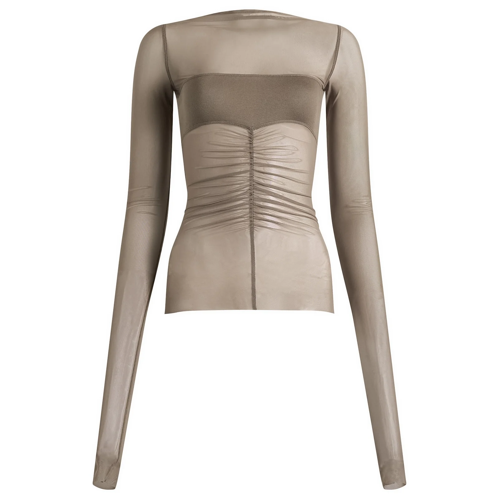 Rick Owens Temple Top with Bandeau - 1
