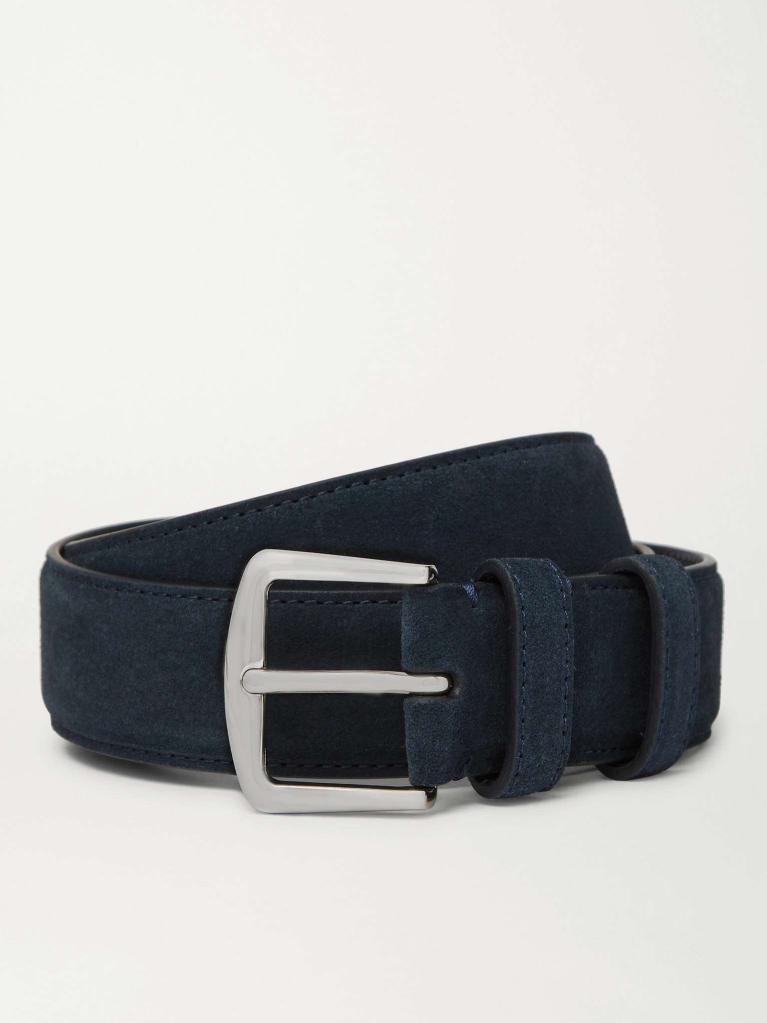 3.5cm Suede Belt - 1