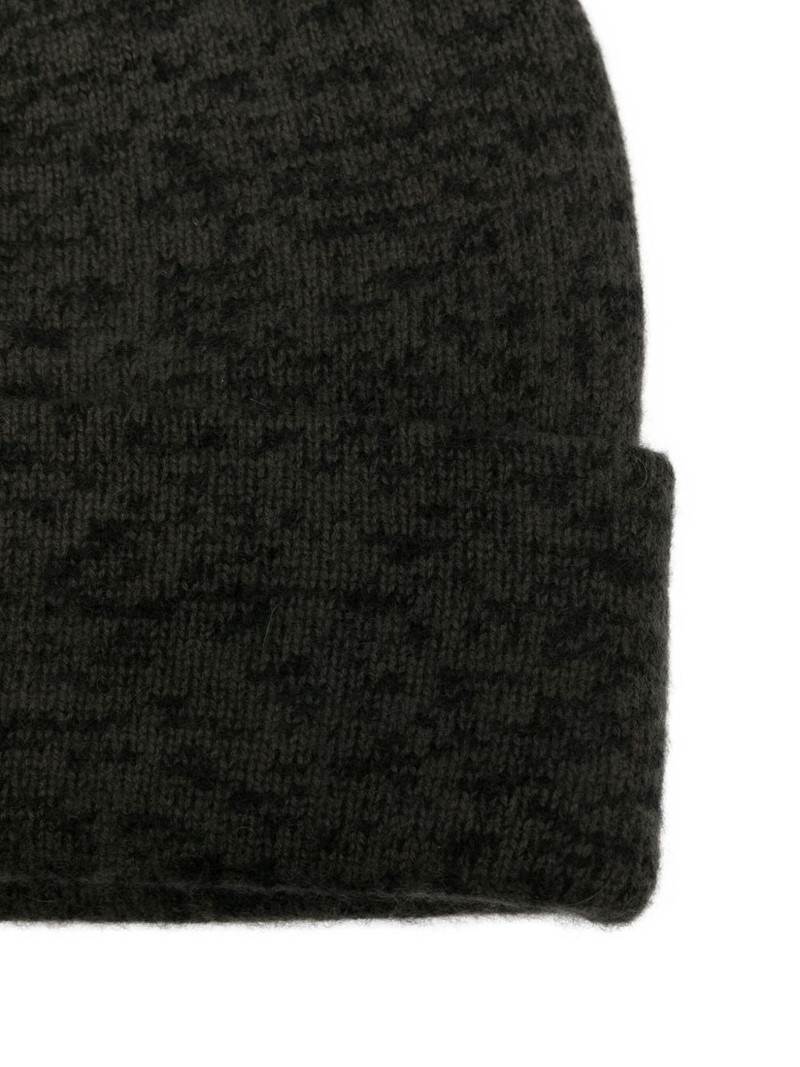 mélange-effect beanie 3