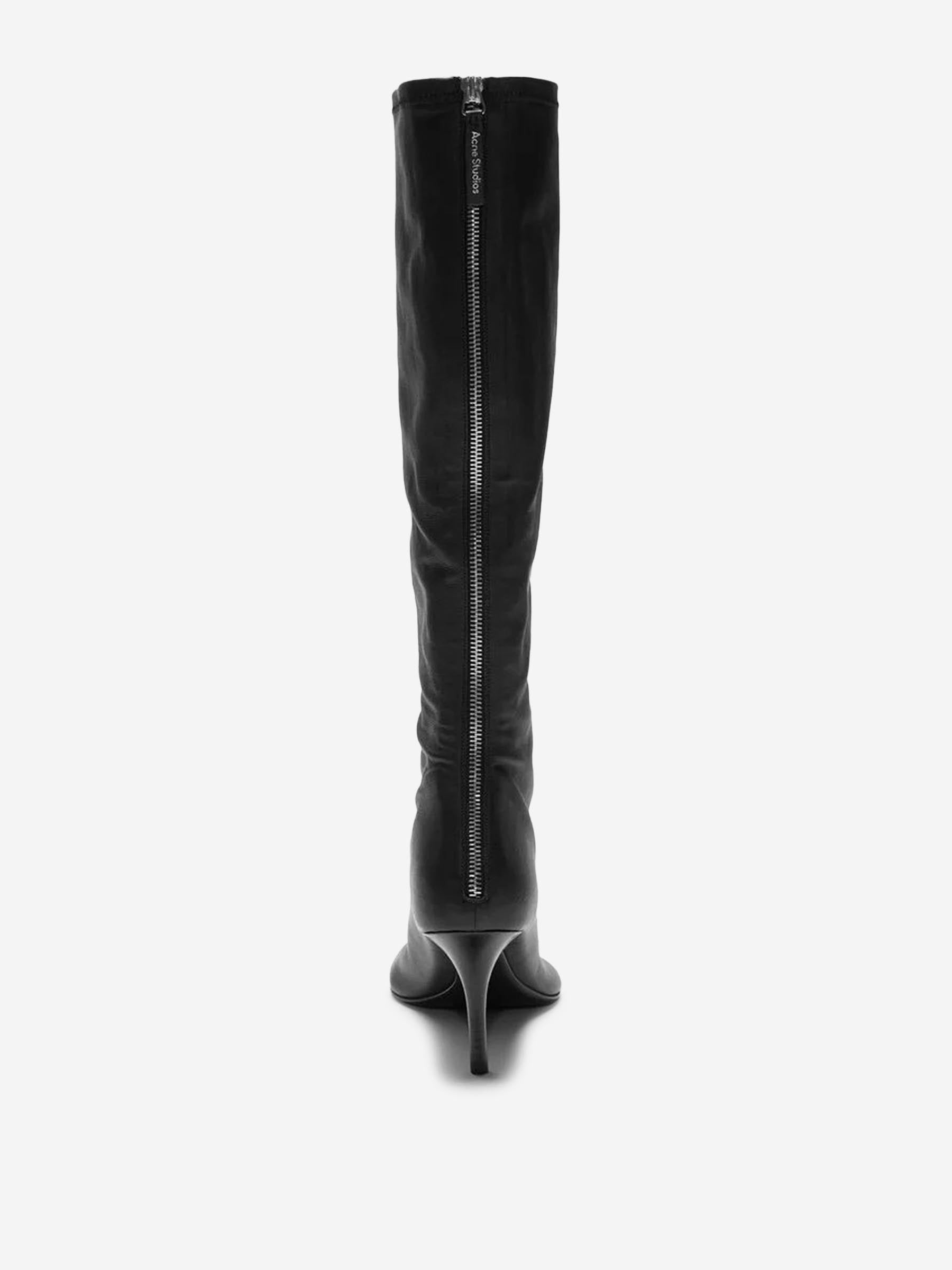 HIGH LEATHER BOOTS - 3