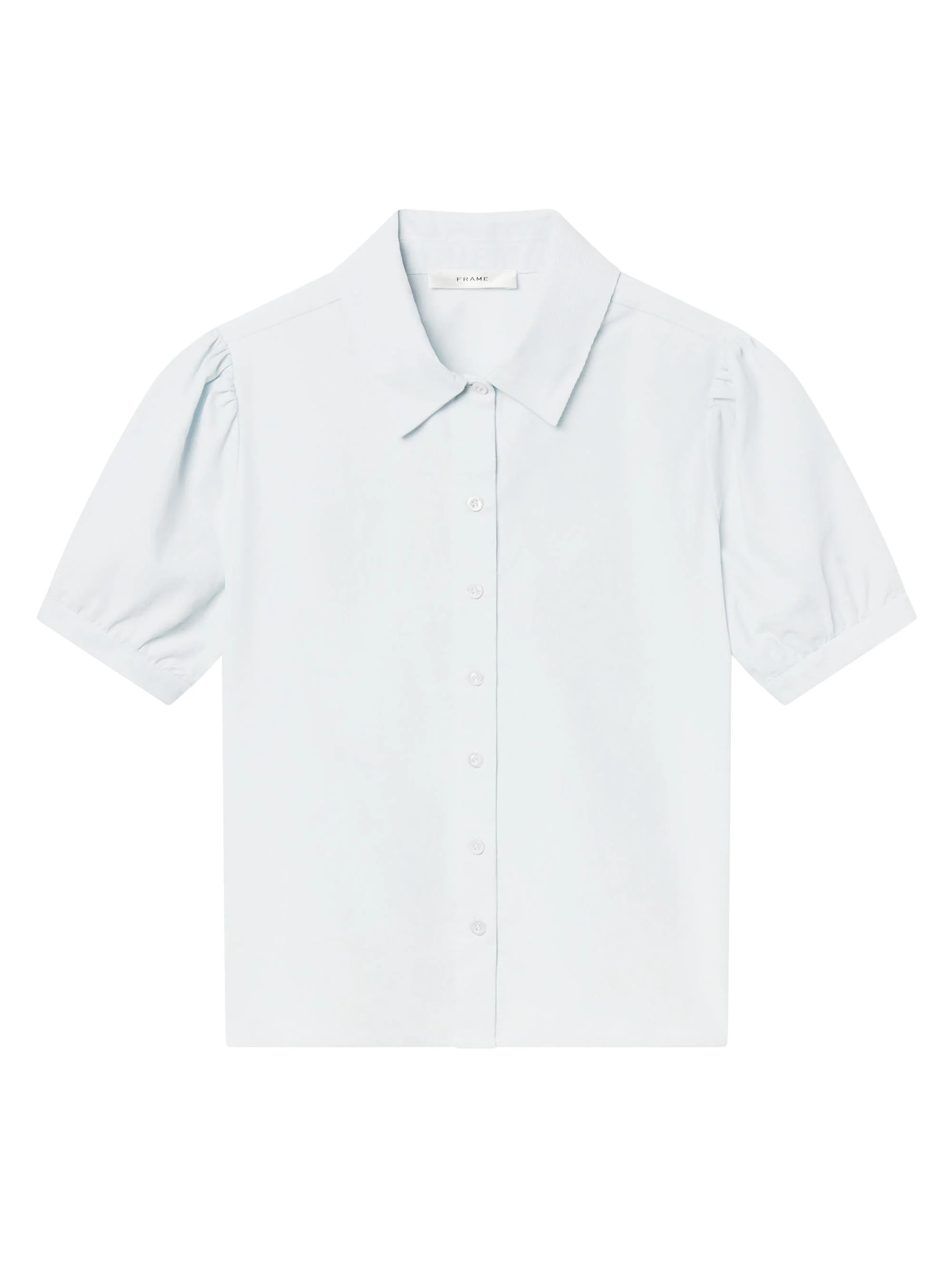 Women's The Cord Staple Puff-Sleeve Blouse - Ice Blue - 1