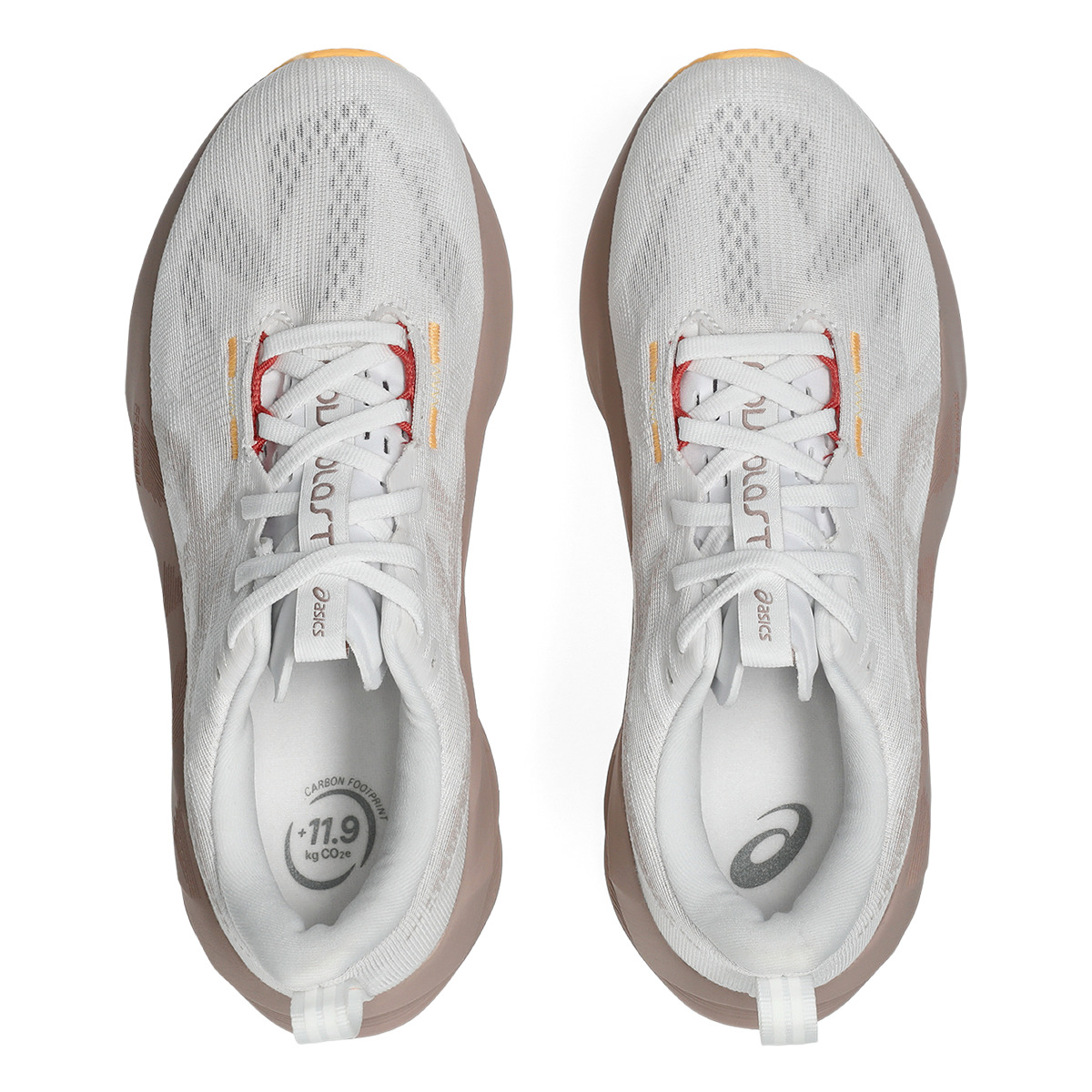 Asics Novablast 5 White - Fawn - 3