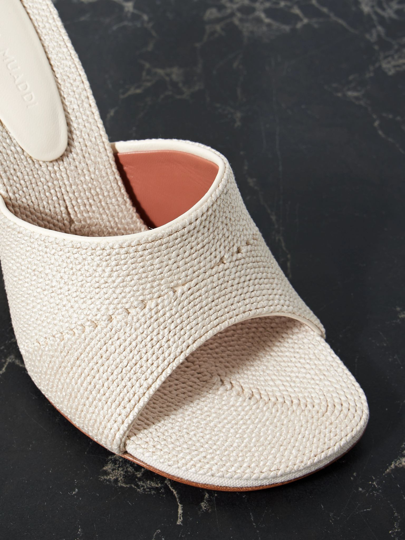 Taylor canvas mules Beige - 4