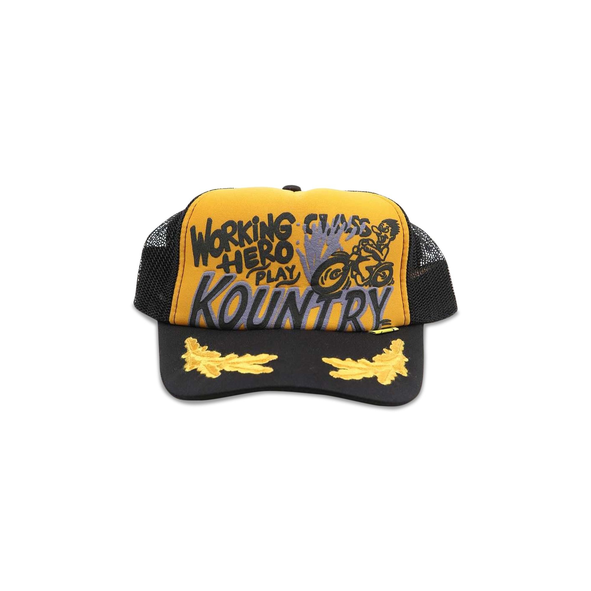 Kapital Kountry Racer Truck Cap 'Orange/Black' - 1