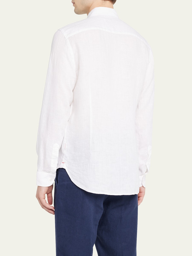 ORLEBAR BROWN Men's Giles Linen Sport Shirt outlook