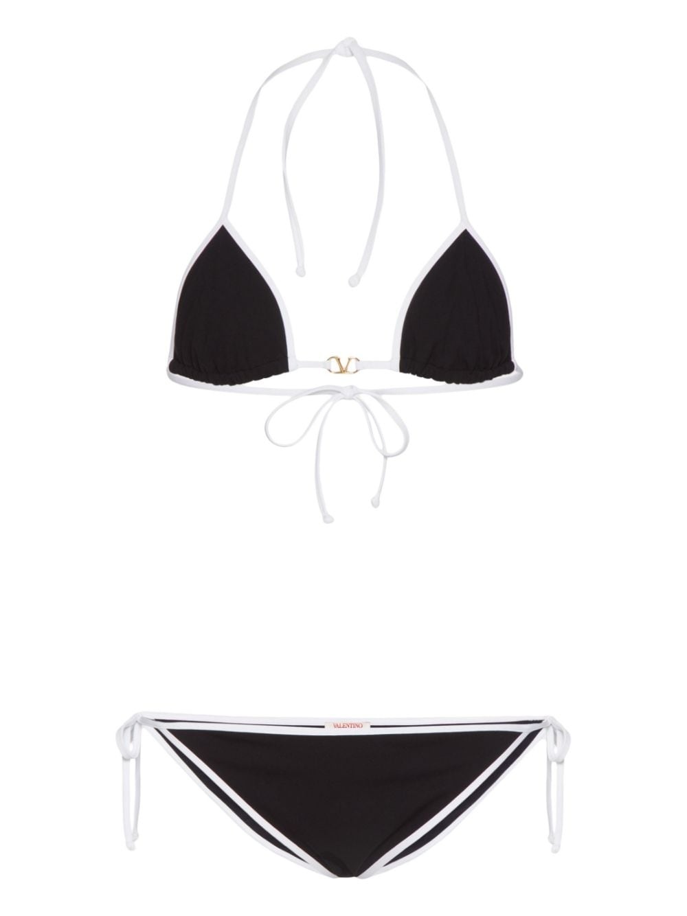 VLogo Signature halterneck bikini - 1