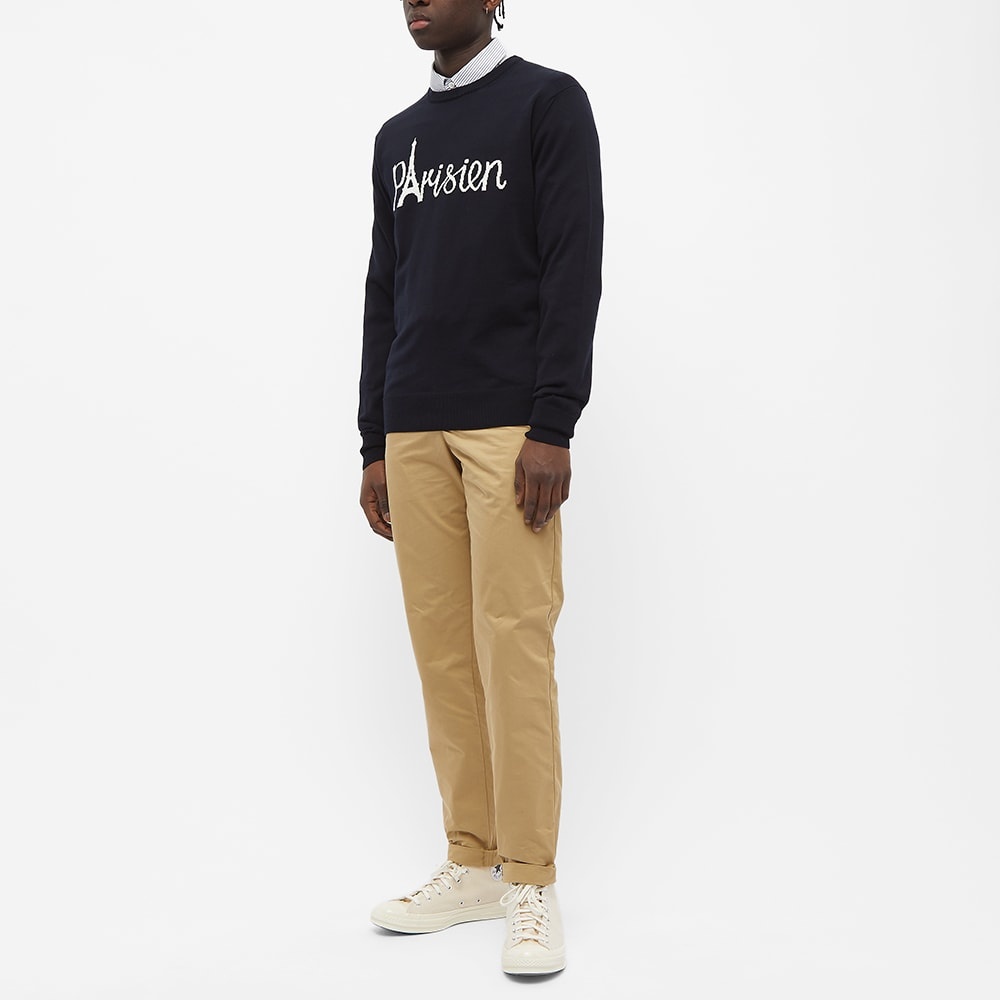 Maison Kitsuné Parisien Tower Pullover - 5