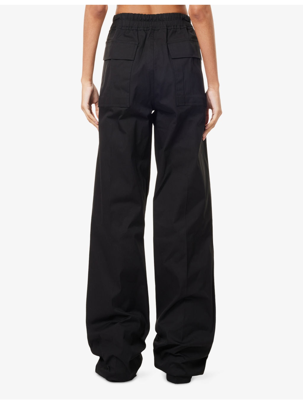 Dietrich Drawstring-Waist  Stretch-Cotton Trousers - 4