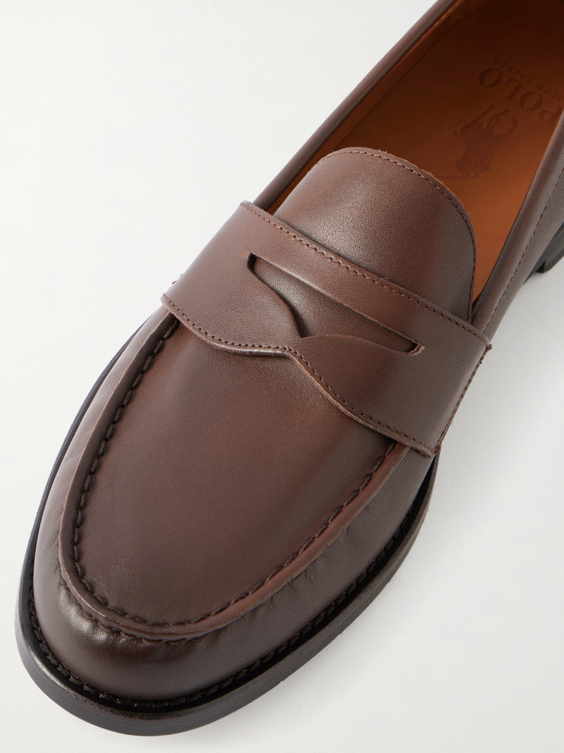 Alston Leather Penny Loafers 5