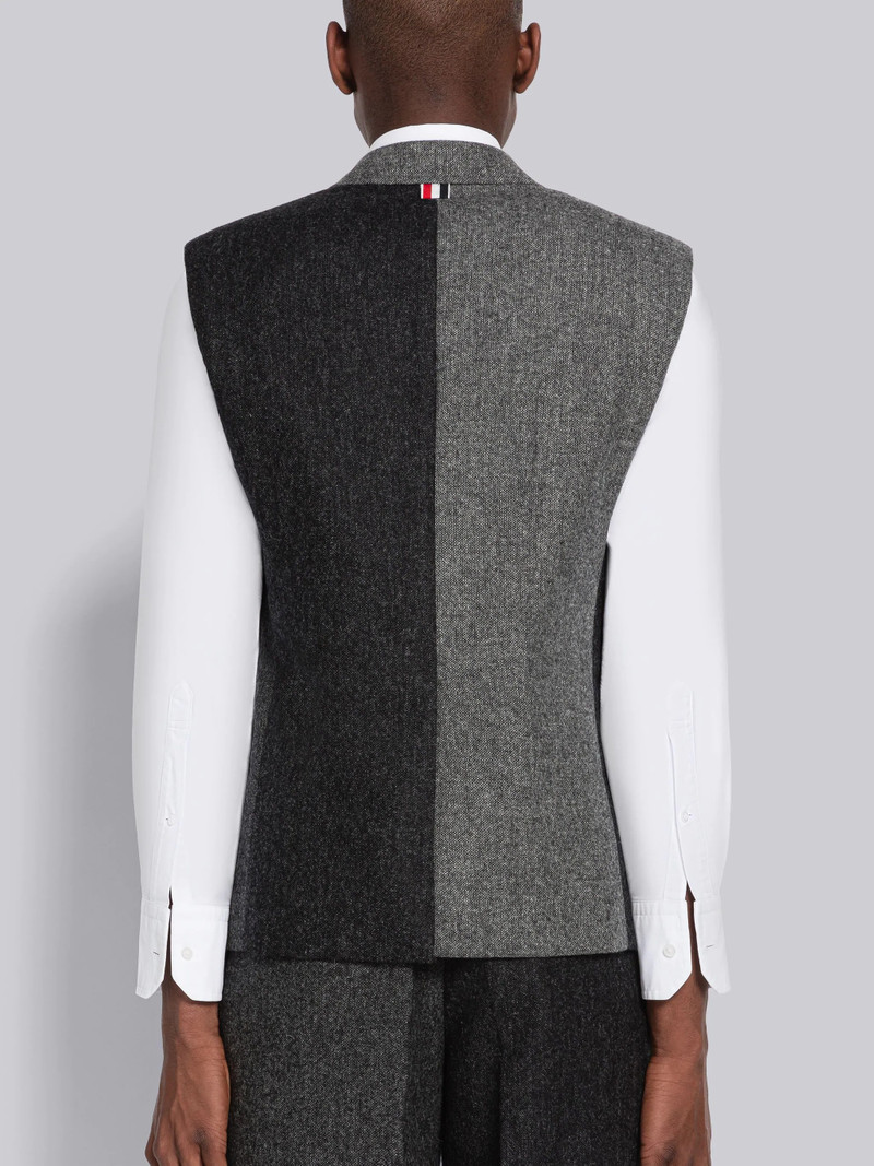 Fun-Mix Donegal Tweed Sleeveless Sport Coat 3