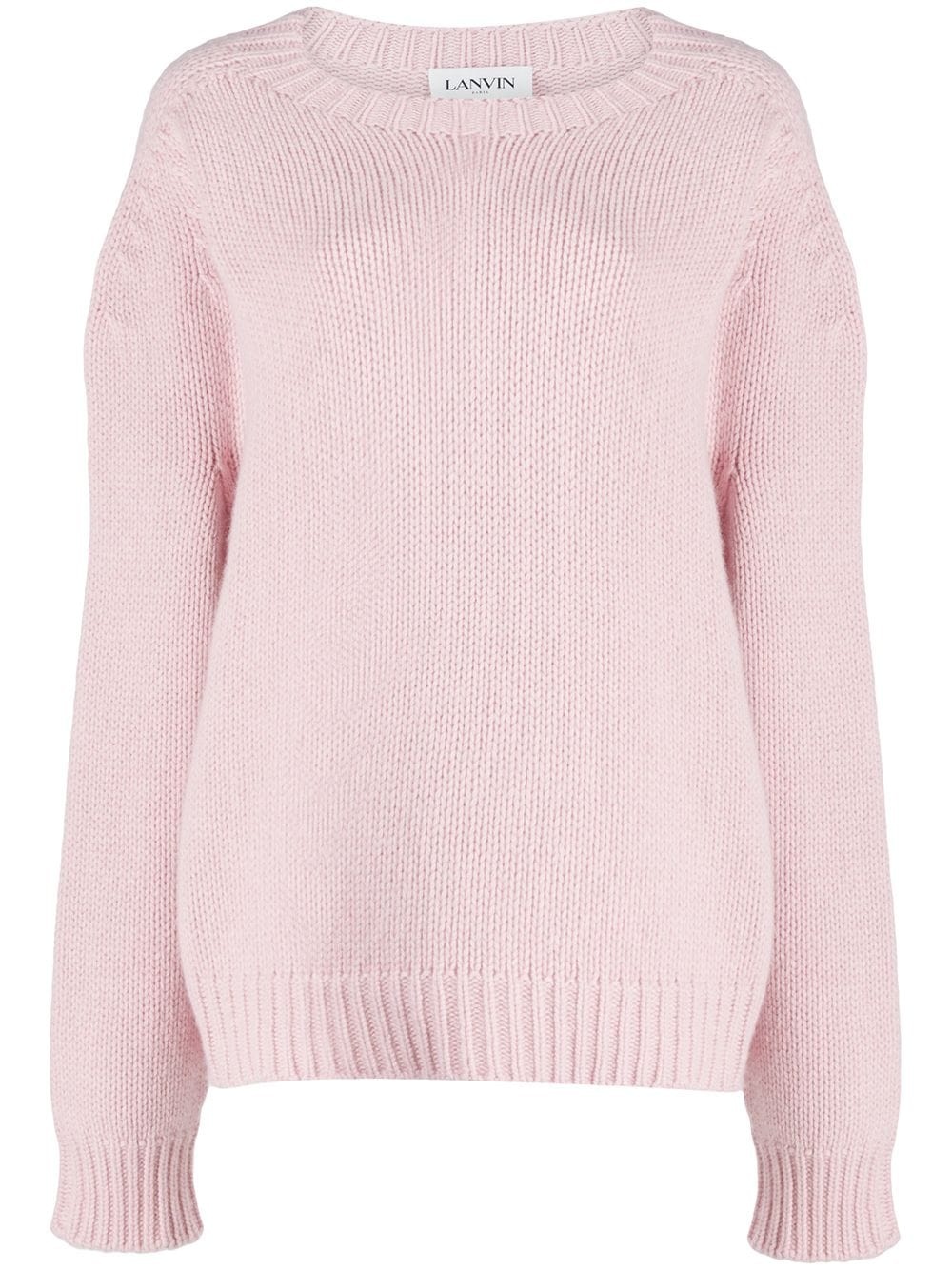 cashmere long-sleeve jumper - 1