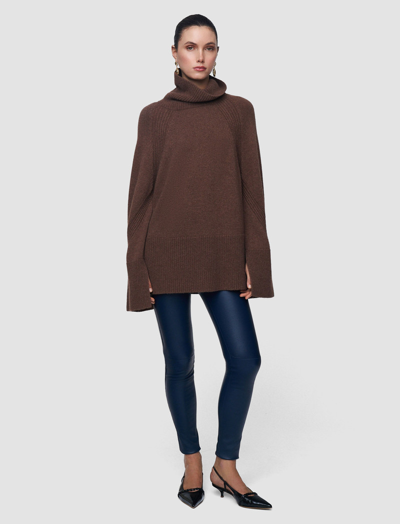 JOSEPH Loftus Pure Cashmere High Neck Jumper outlook