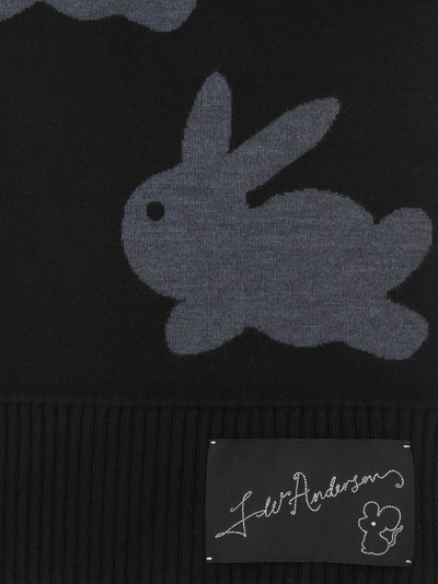 JW Anderson SCARF WITH BUNNY MOTIF outlook