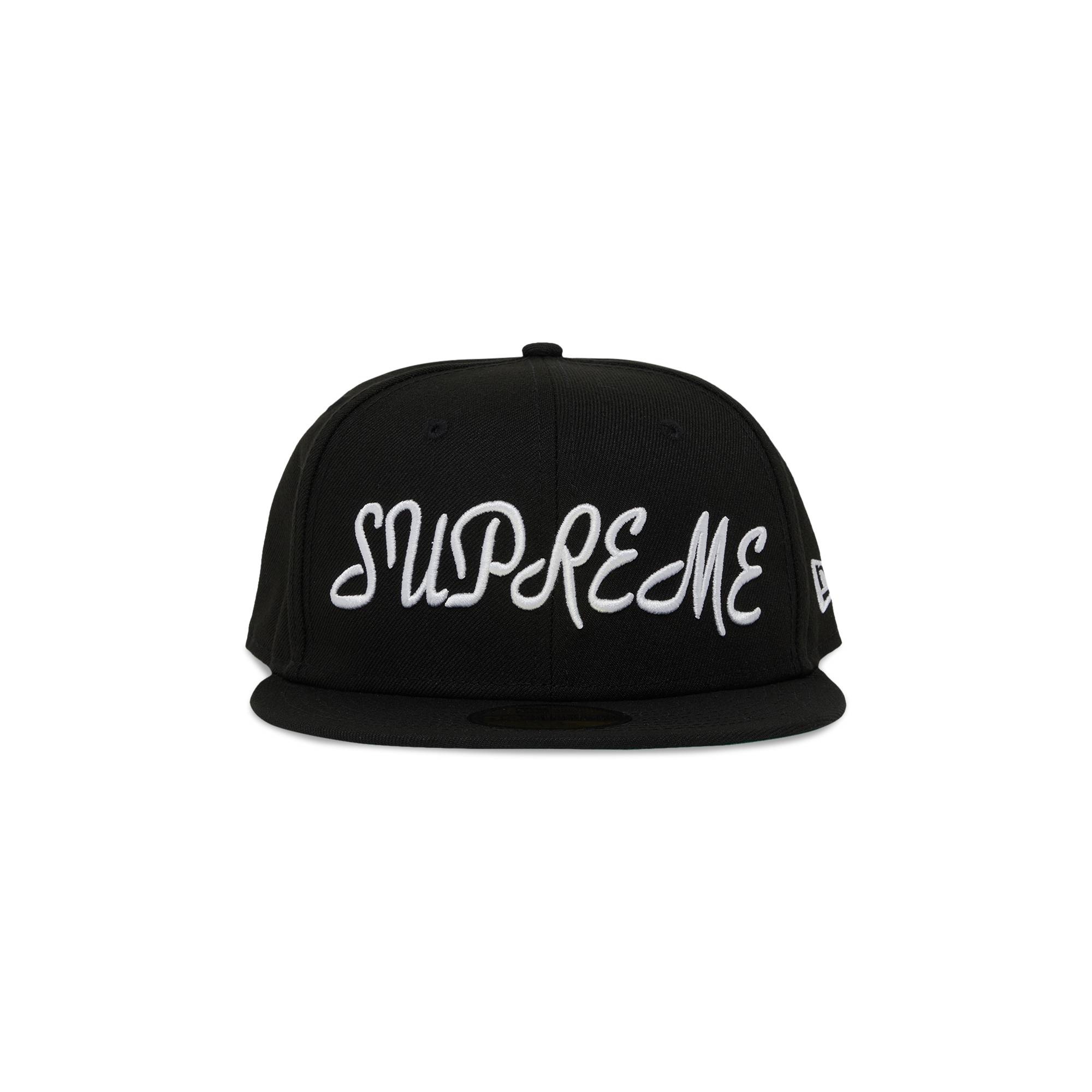 Supreme Script New Era 'Black' - 1