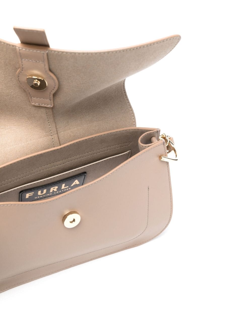 Sofia logo-plaque leather tote bag - 5