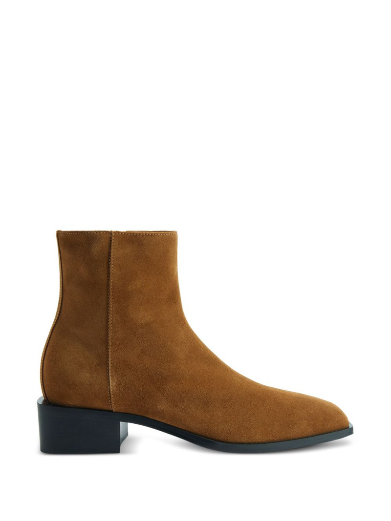 square-toe ankle boots 1