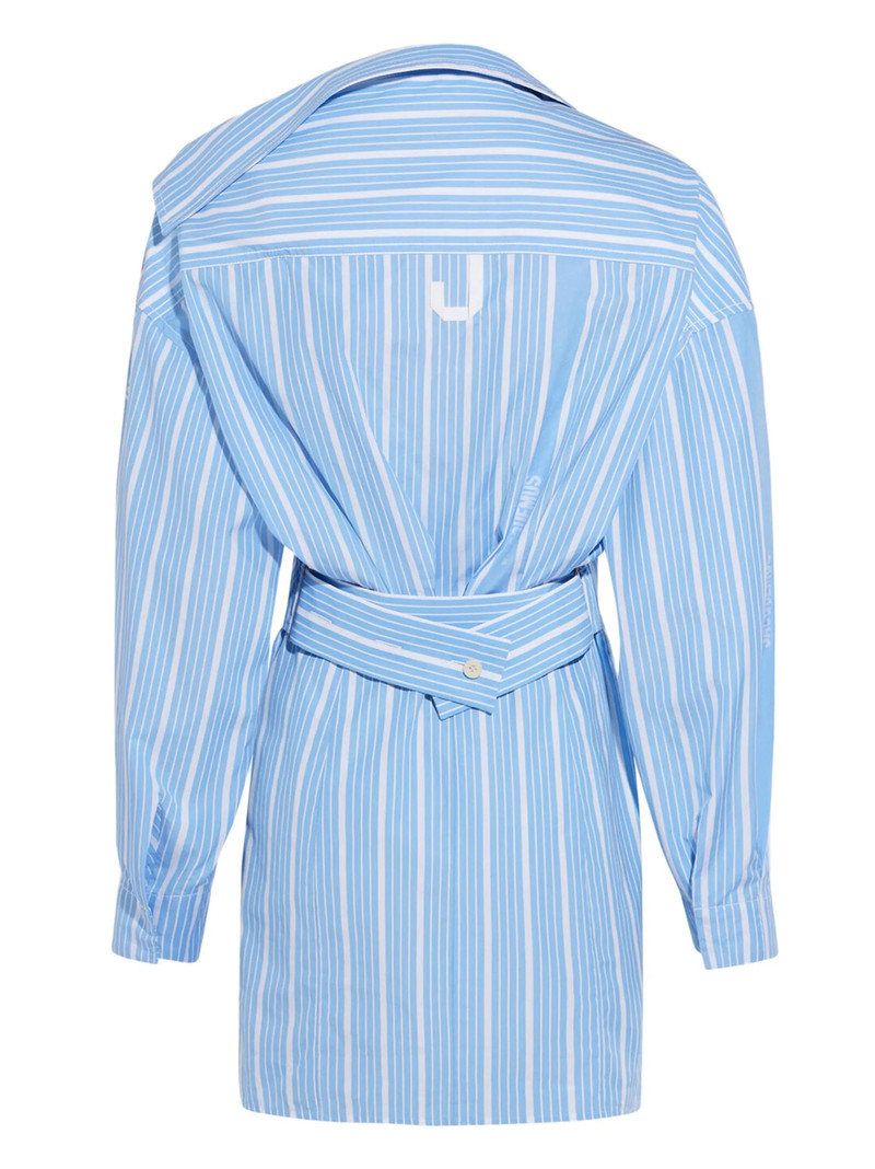 JACQUEMUS Striped Cotton Dress outlook