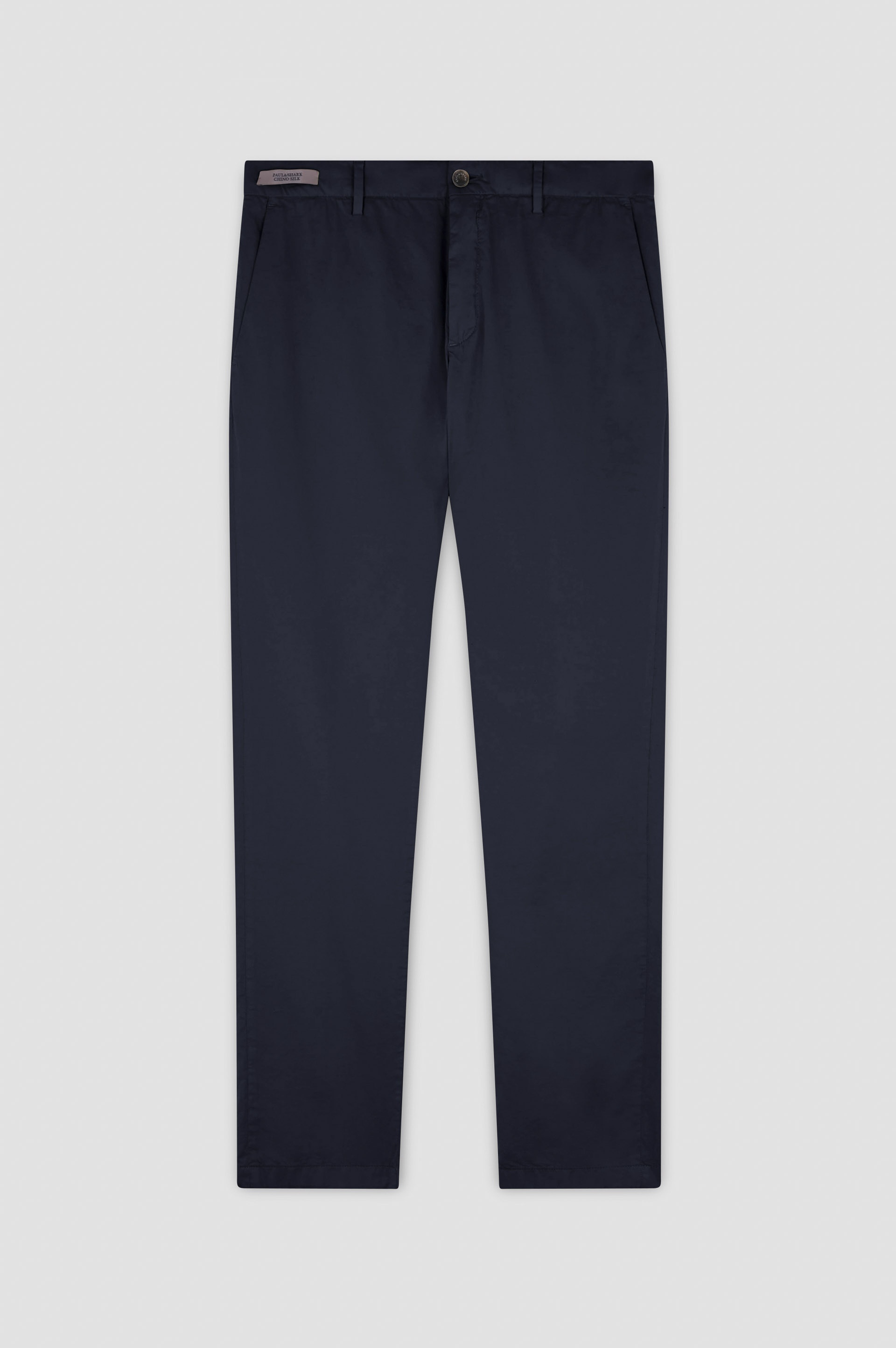CHINO SILK STRETCH COTTON AND SILK PANTS - 1
