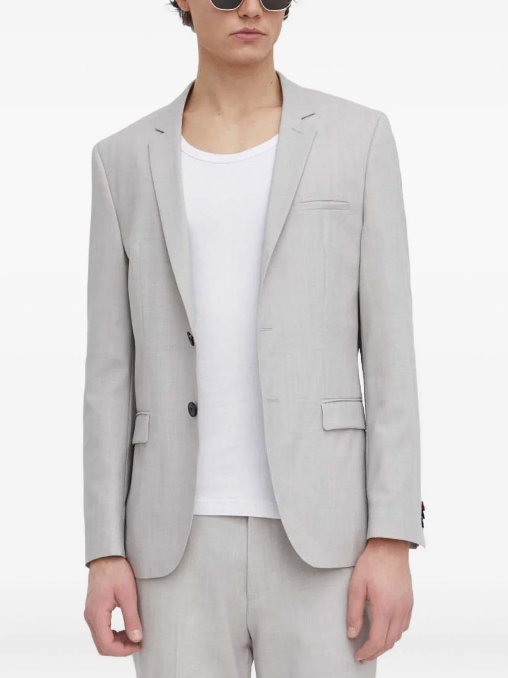 flap-pocket suit - 1