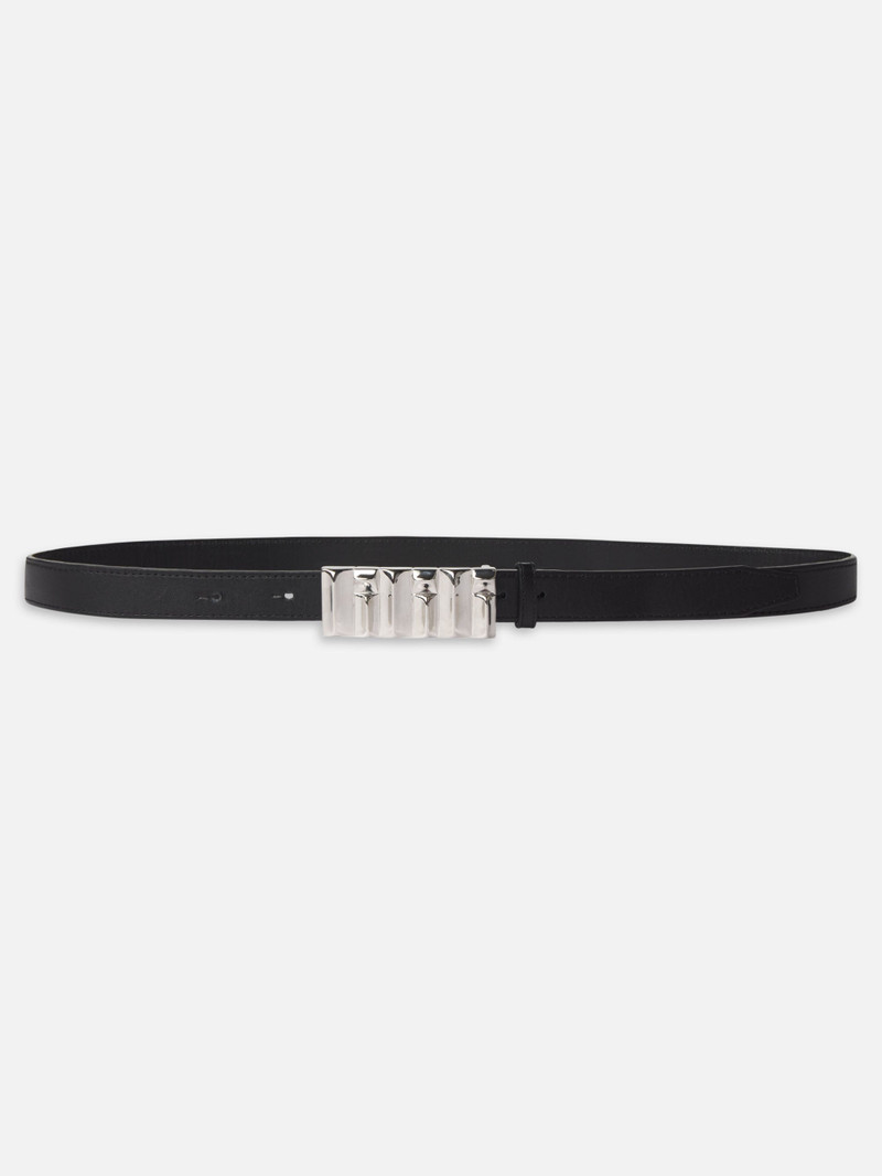 Sculptural Belt in Black 1