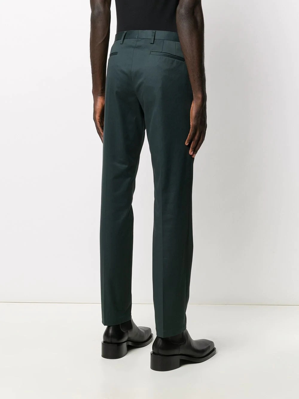 slim-fit tailored trousers - 4