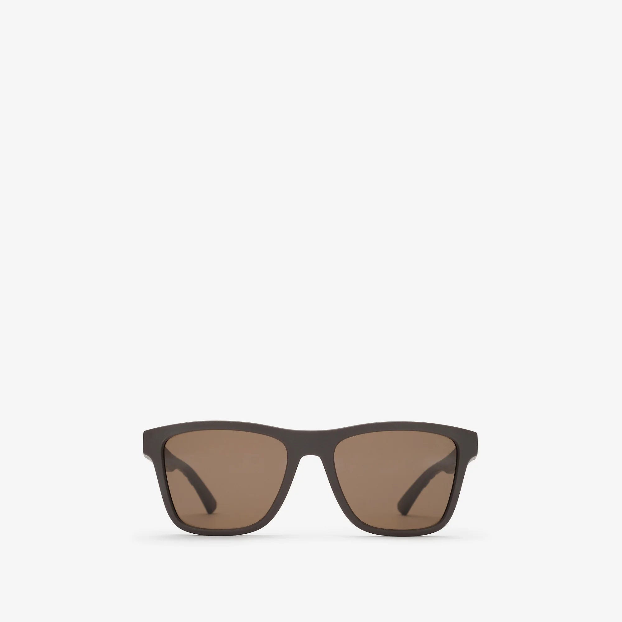 Textured Check Square Sunglasses - 1