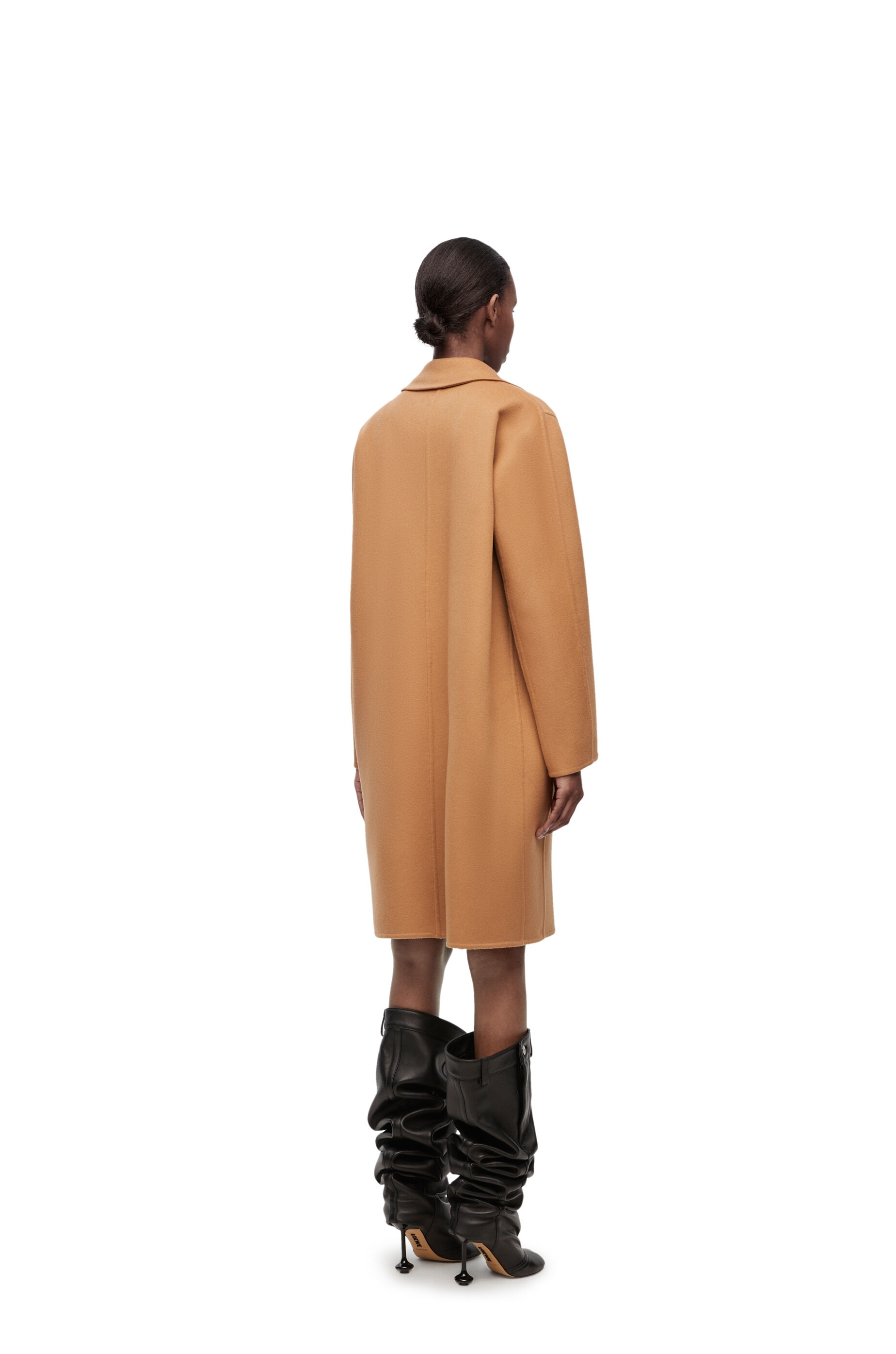Anagram coat in wool and cashmere - 4