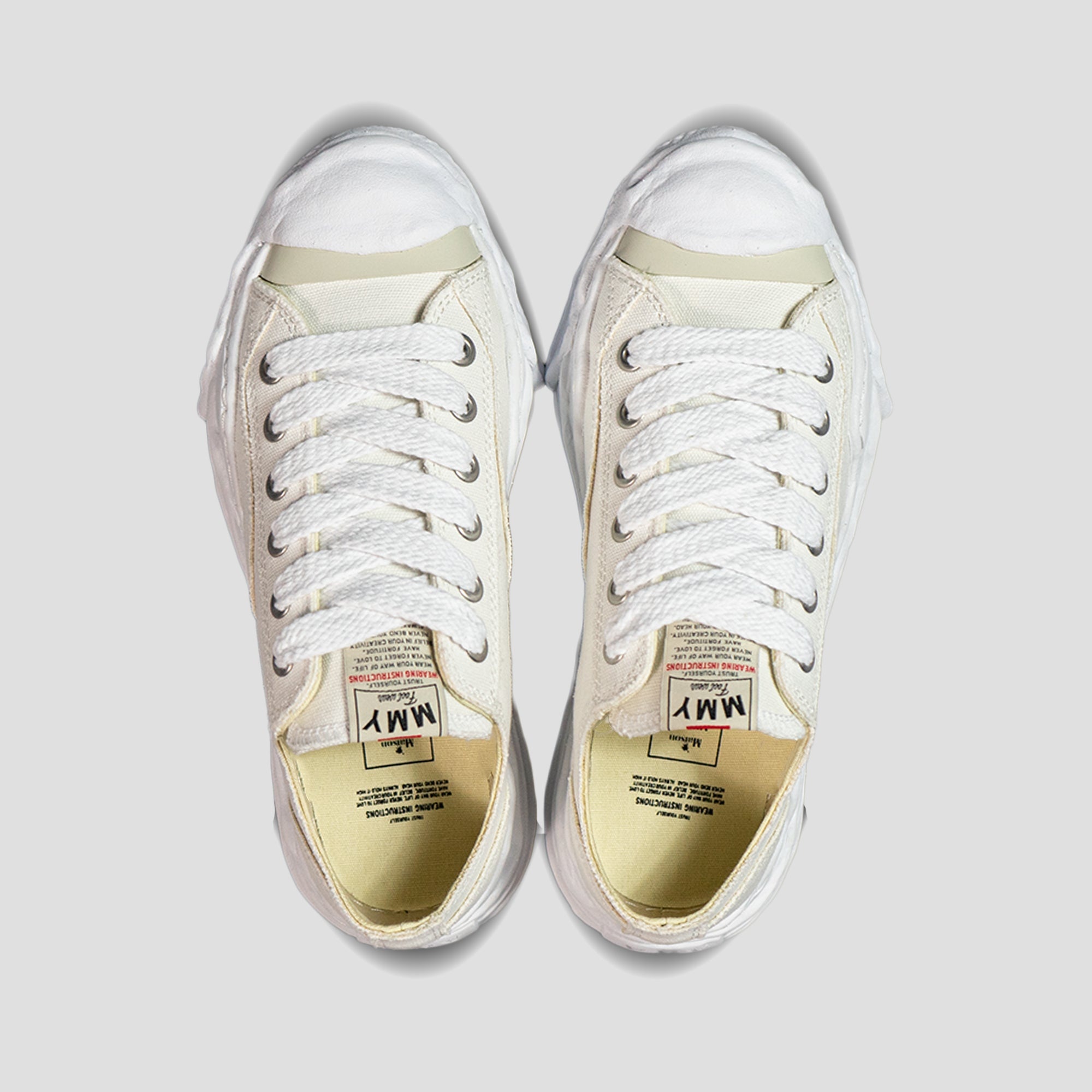HANK OG SOLE CANVAS LOW TOP SNEAKERS - 2