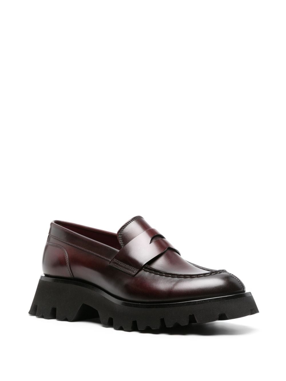 Alfie penny-slot leather loafers - 2