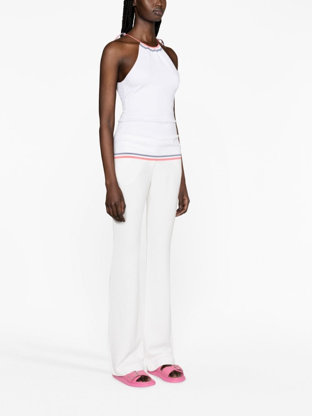 Fendi Mirror intarsia-knit top - 4