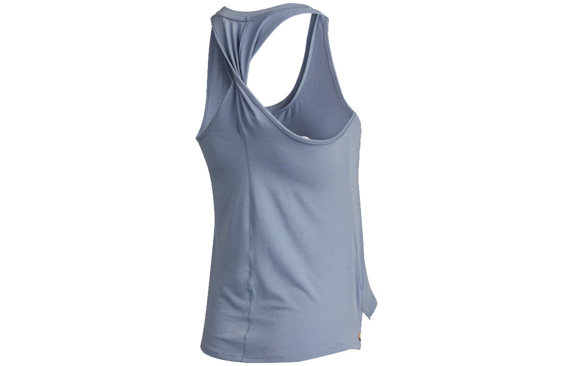 (WMNS) Nike One Luxe Df Std Tw Tnk Causual Ventilate Sports Vest Blue DD4909-493 - 2