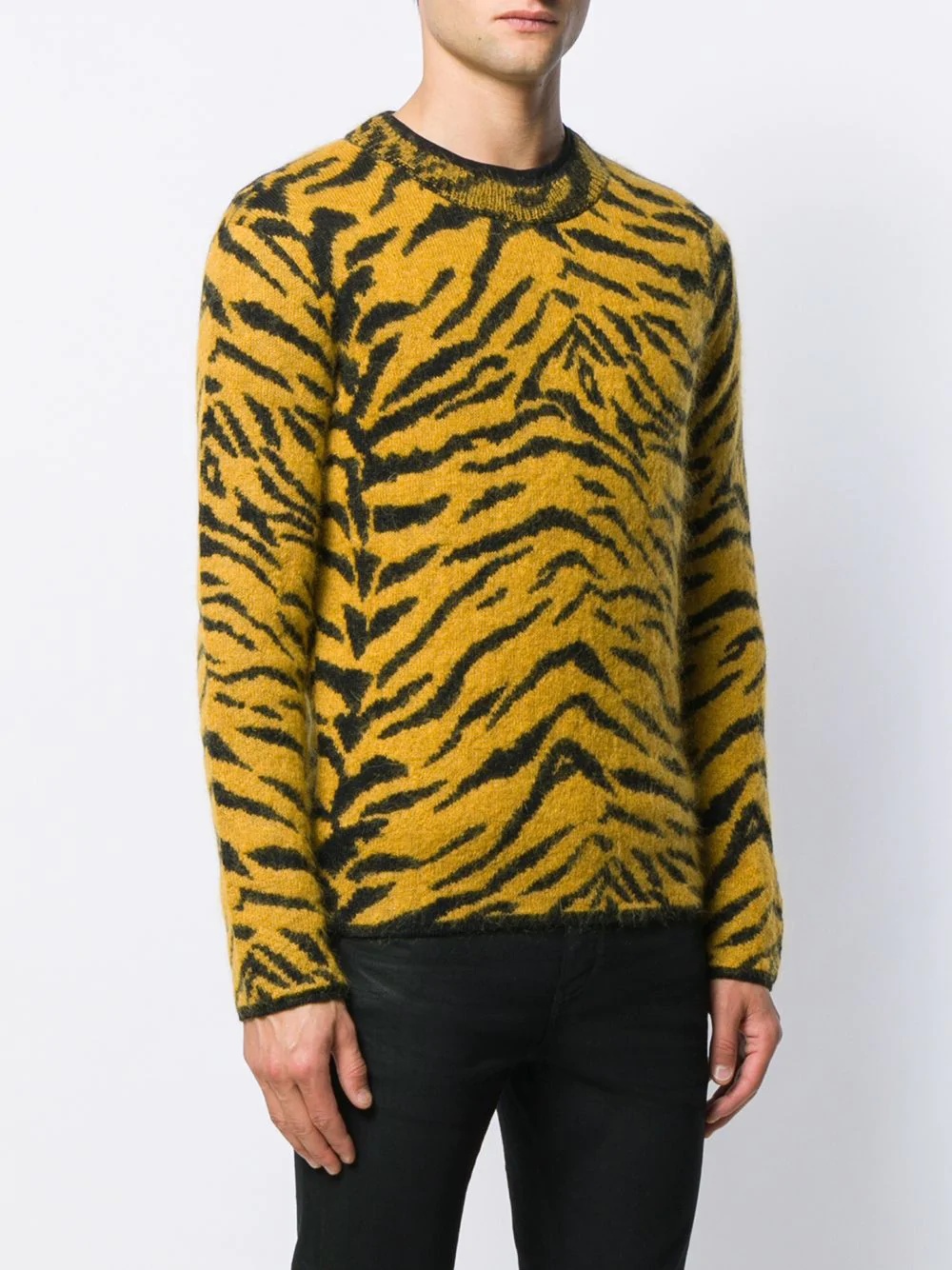 zebra intarsia jumper - 3