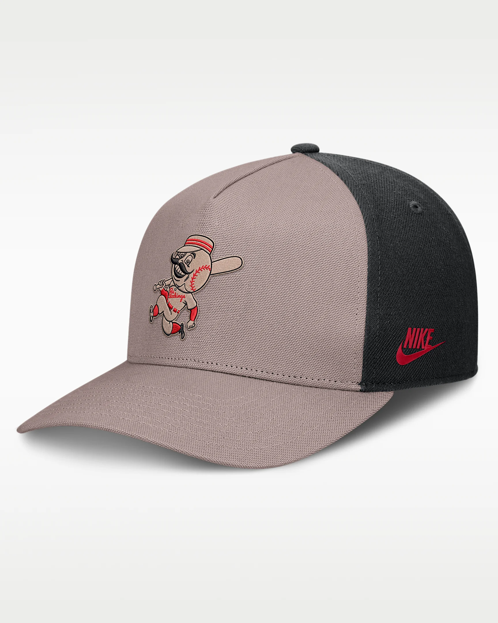 Cincinnati Reds Cooperstown Rise Men's Nike MLB A-Frame Adjustable Hat - 1